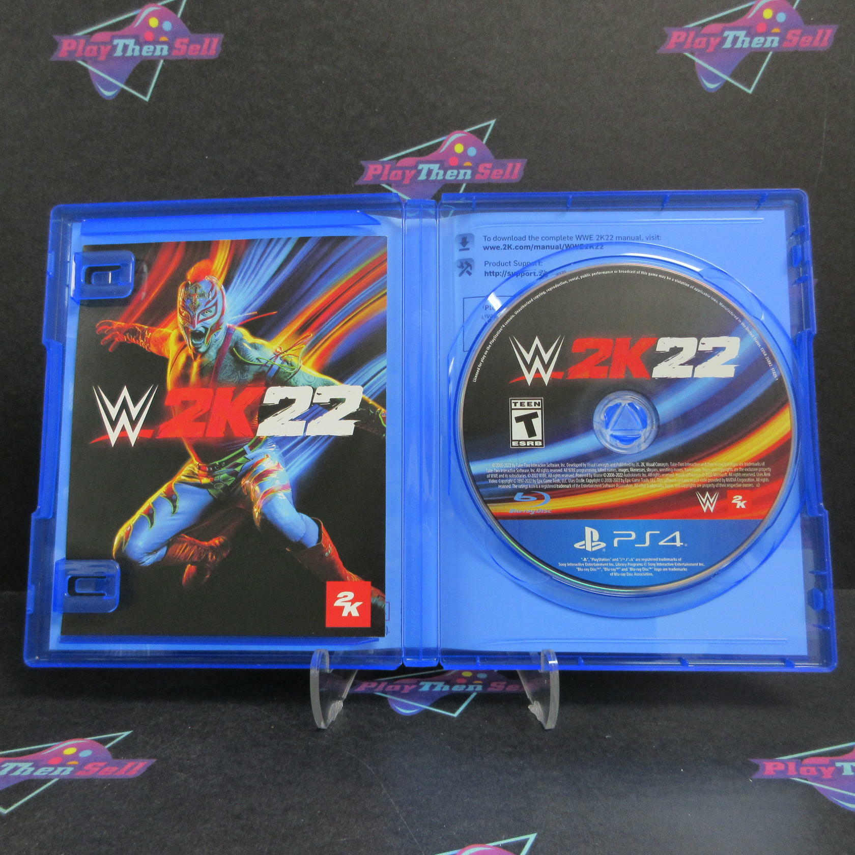 WWE 2K22 PS4 PlayStation 4 Complete - Excellent