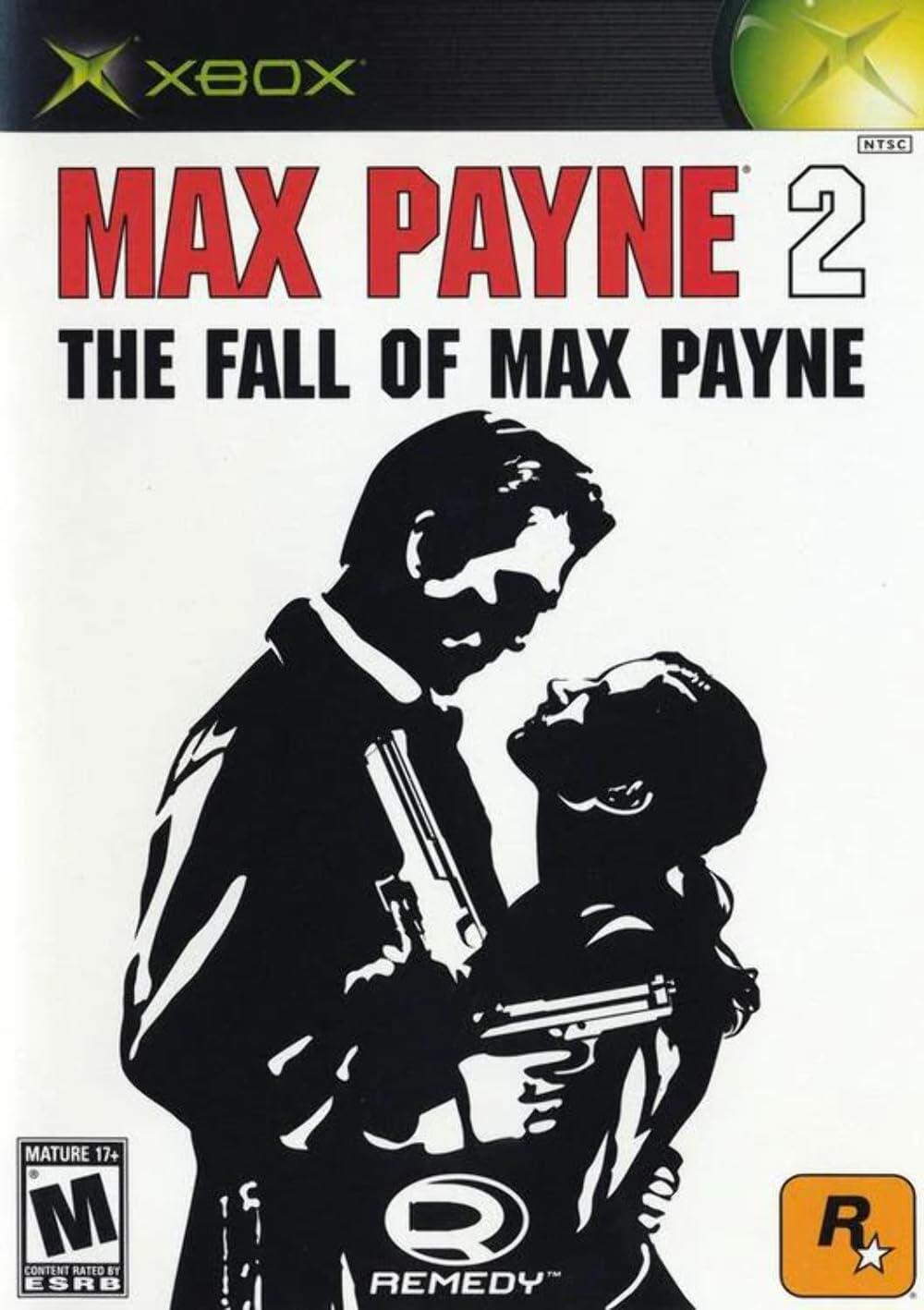 Max Payne 2 The Fall of Max Payne Xbox + Reg Card Complete - Refurbished