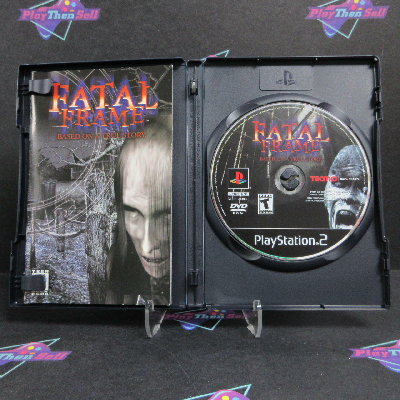 Fatal Frame PS2 PlayStation 2 Complete - Excellent
