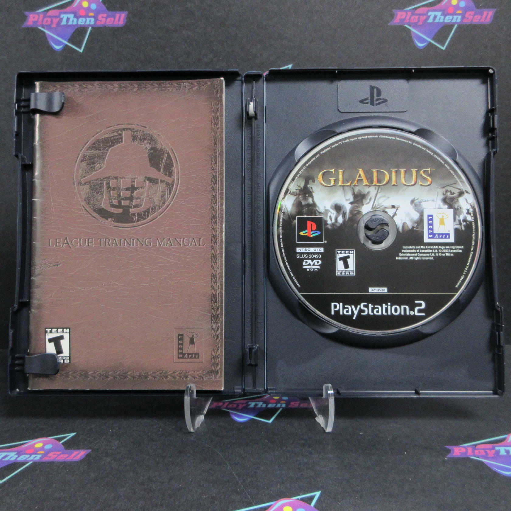 Gladius PS2 PlayStation 2 + Reg Card Complete - Excellent