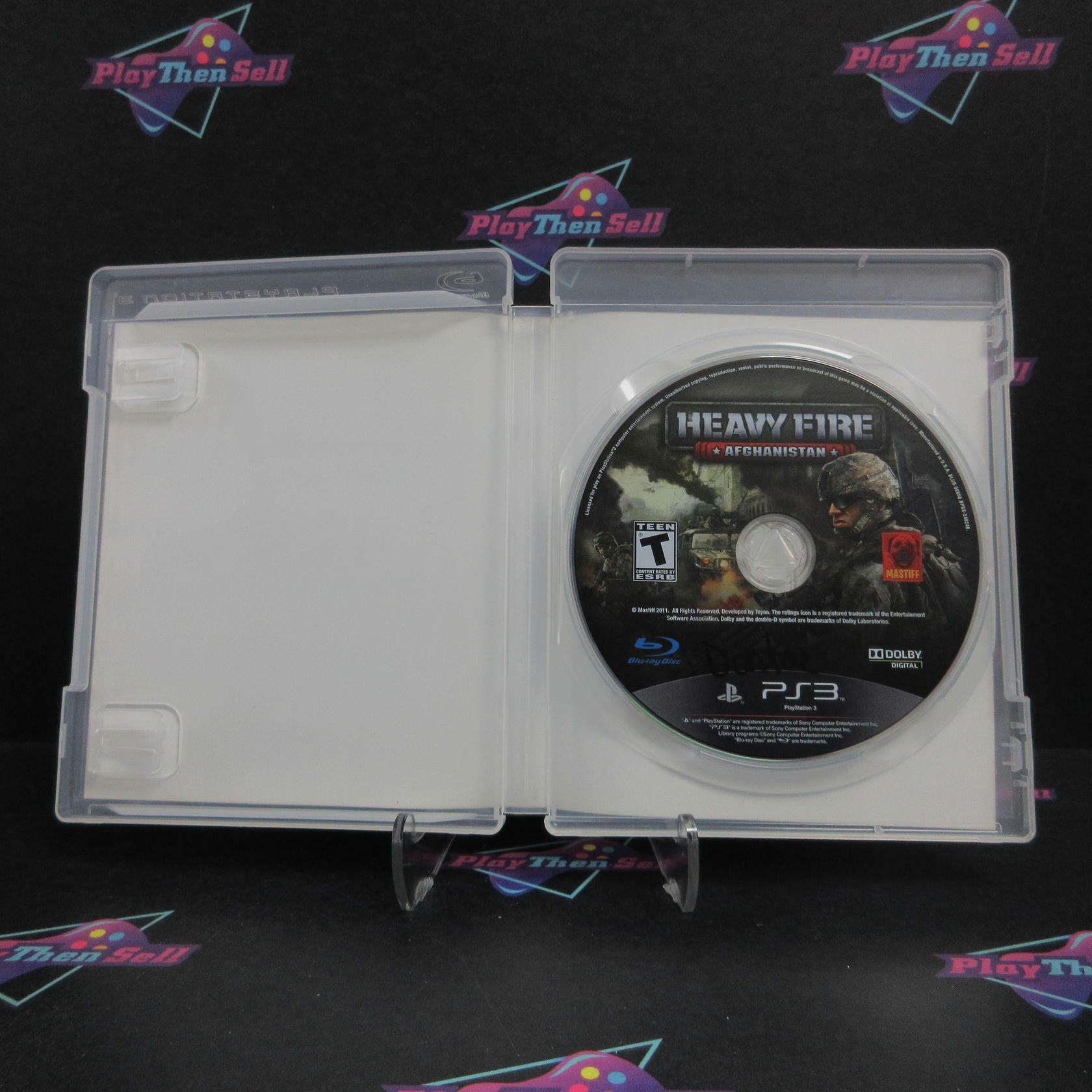 Heavy Fire Afghanistan PS3 PlayStation 3 DD/NM - Very Good