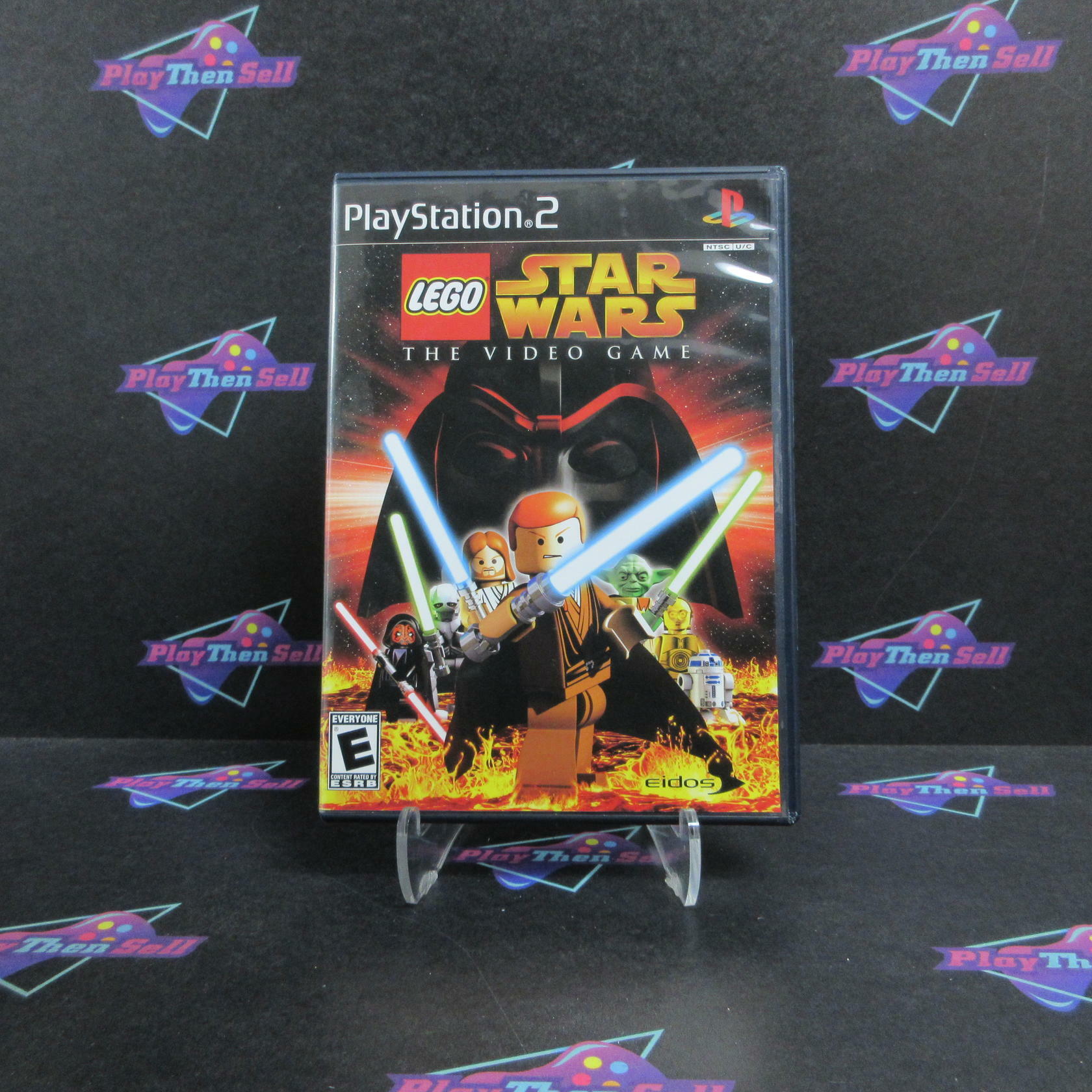 LEGO Star Wars PS2 PlayStation 2 AD + Reg Card Complete CIB - Very Good