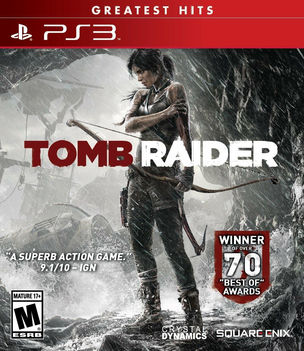 Tomb Raider PS3 PlayStation 3 GH AD Complete CIB - Very Good