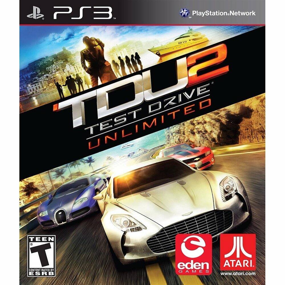 Test Drive Unlimited 2 PS3 PlayStation 3 AD/NM - Very Good