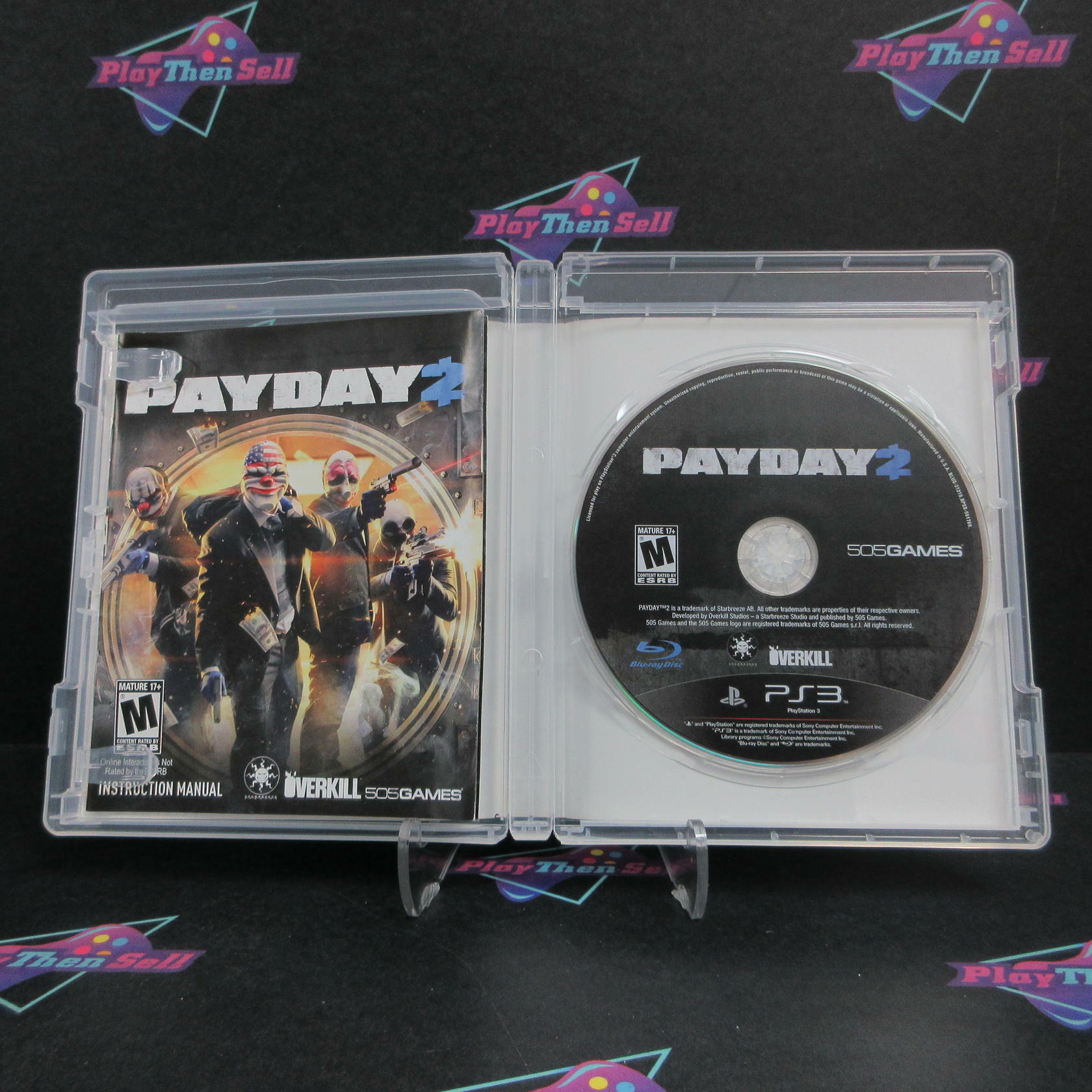 Payday 2 PS3 PlayStation 3 Complete - Very Good
