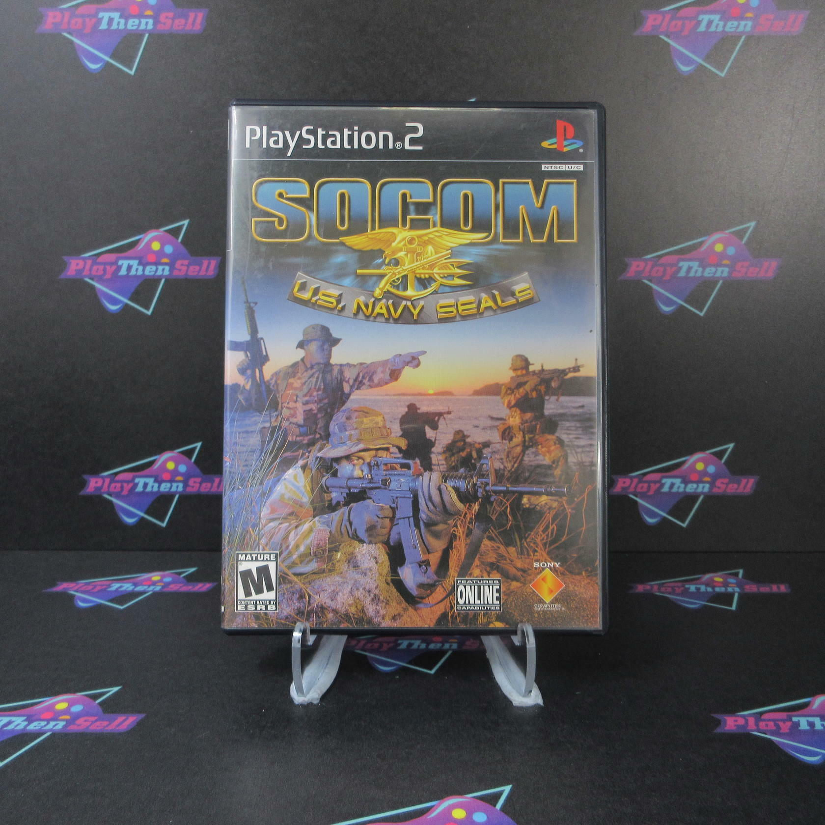 SOCOM US Navy Seals PS2 PlayStation 2 DD Complete - Very Good