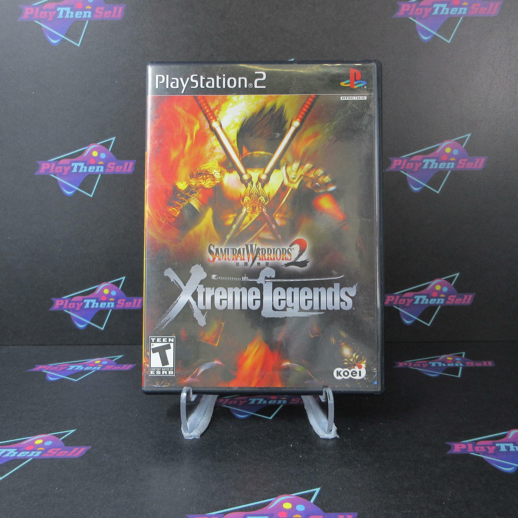 Samurai Warriors 2 Xtreme Legends PS2 PlayStation 2 AD Complete CIB - Very Good