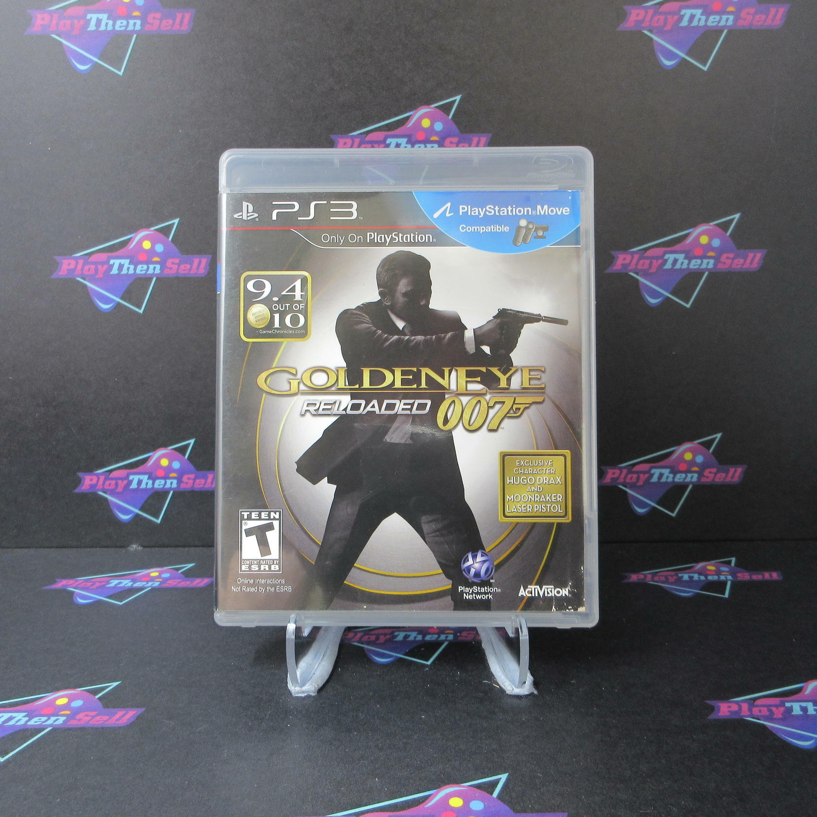 GoldenEye 007 Reloaded PS3 PlayStation 3 AD Complete CIB - Very Good