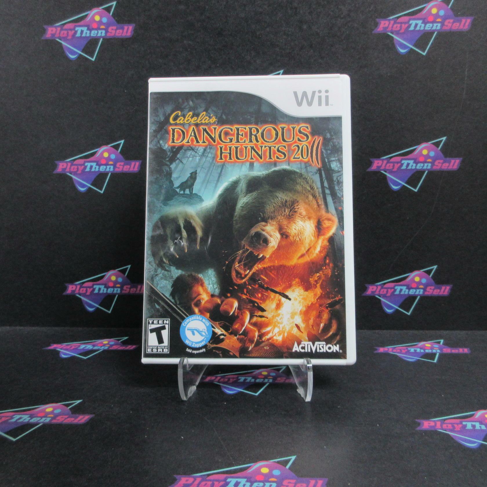 Cabela's Dangerous Hunts 2011 Nintendo Wii AD/NM - Very Good