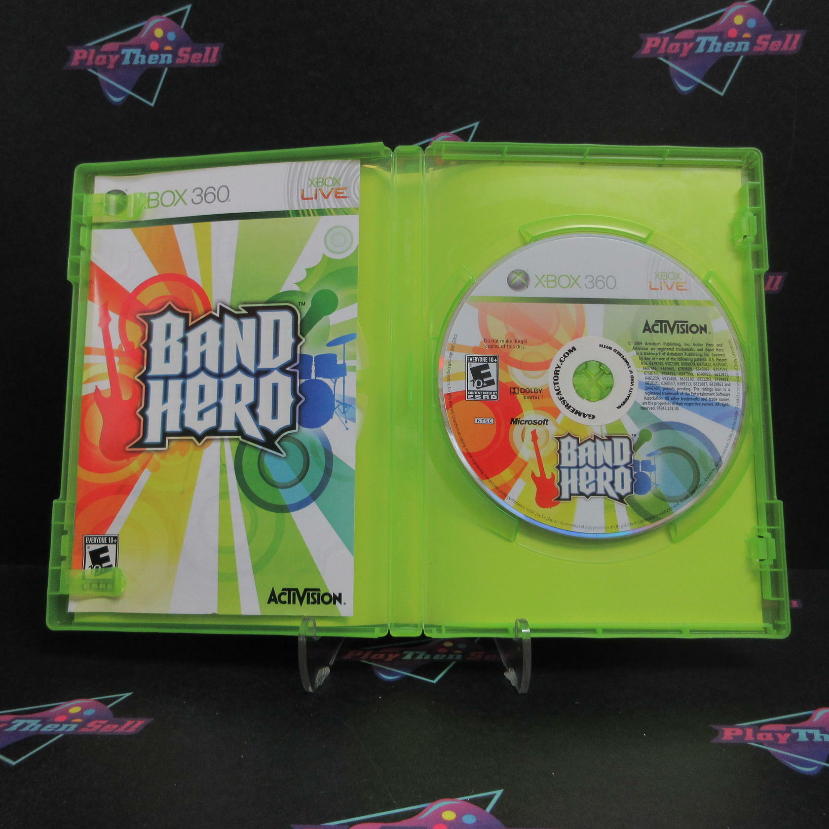 Band Hero Xbox 360 DD Complete CIB - Very Good
