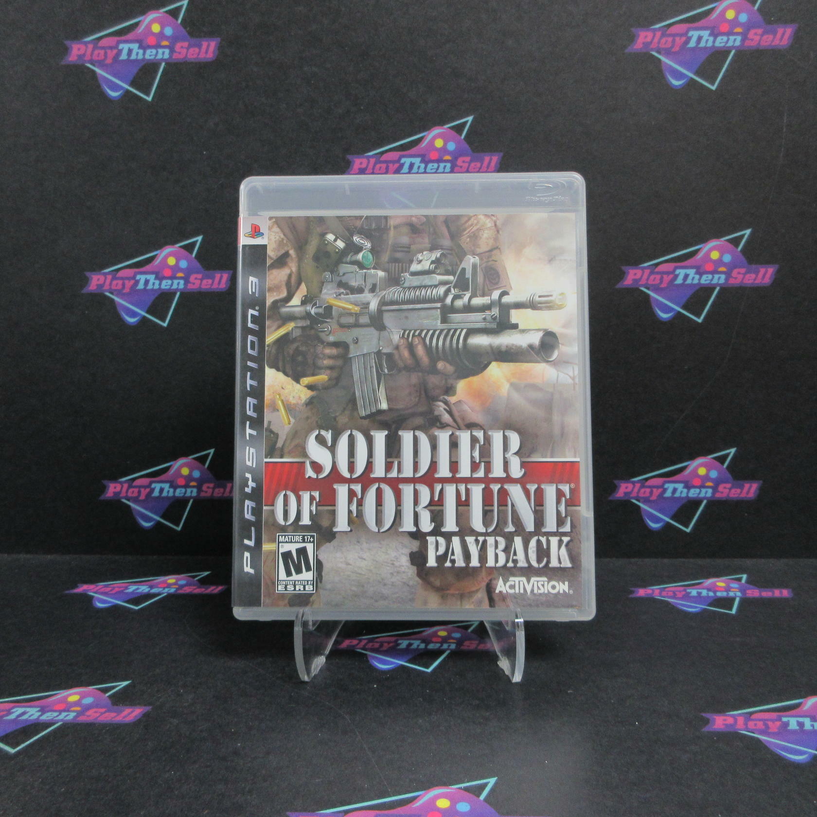 Soldier Of Fortune Payback PS3 PlayStation 3 DD Complete CIB - Very Good