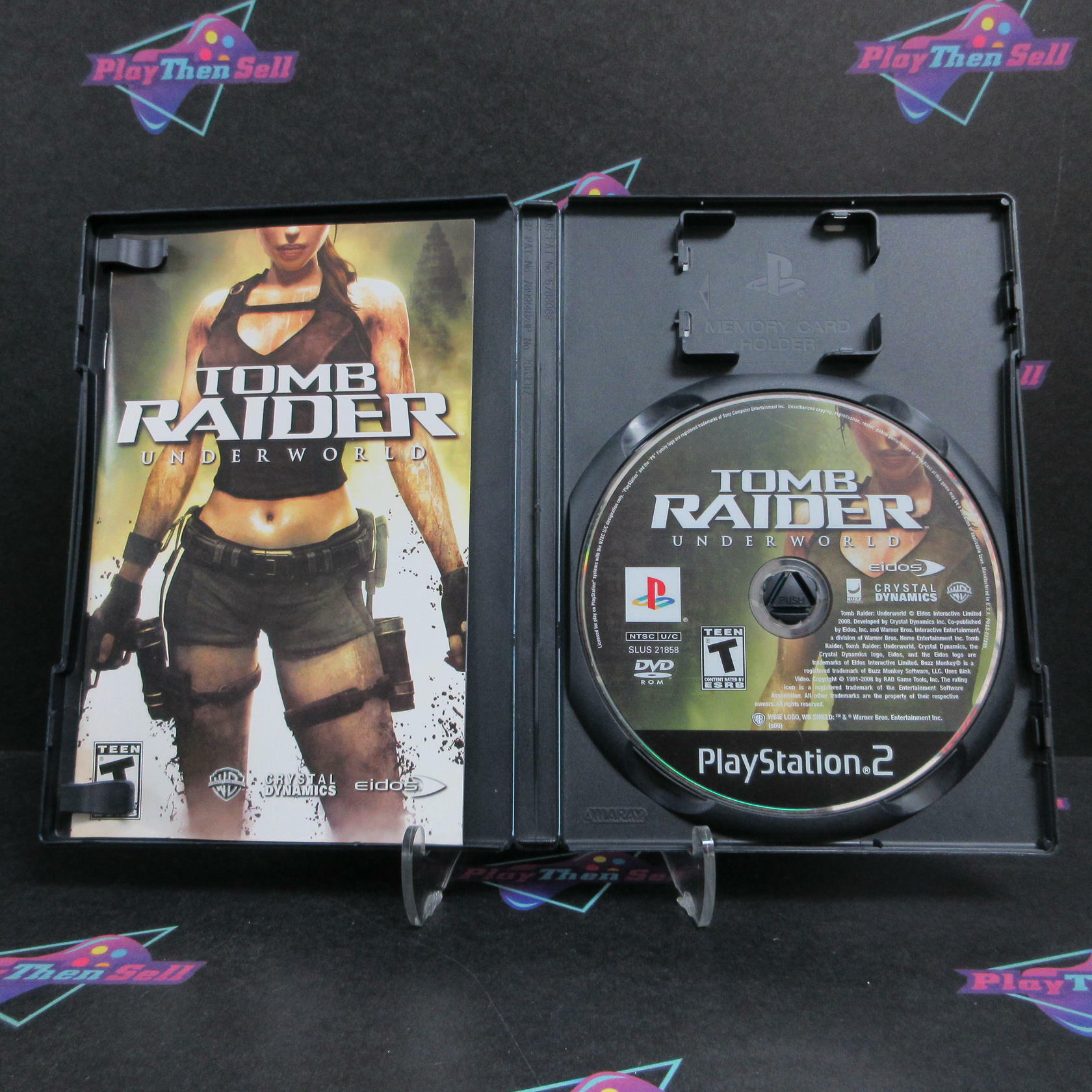 Tomb Raider Underworld PS2 PlayStation 2 AD Complete CIB - Very Good