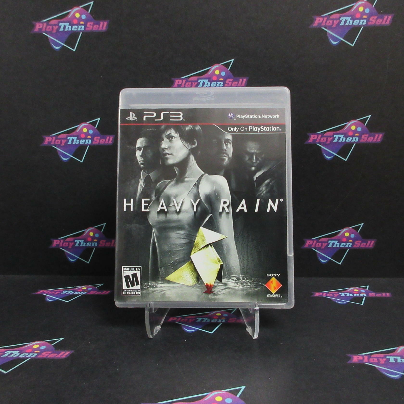 Heavy Rain PS3 PlayStation 3 DD Complete CIB - Very Good