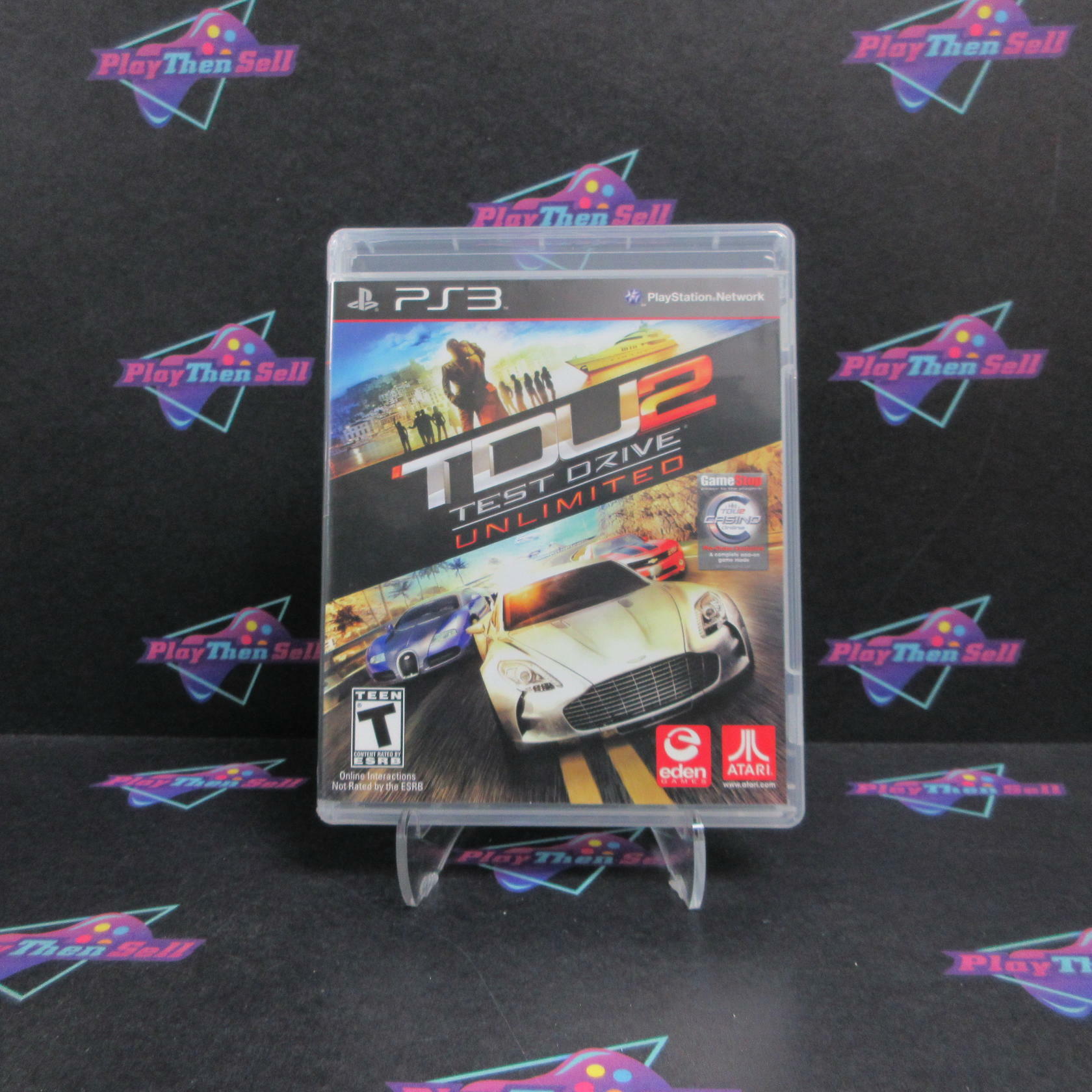 Test Drive Unlimited 2 PS3 PlayStation 3 AD/NM - Very Good