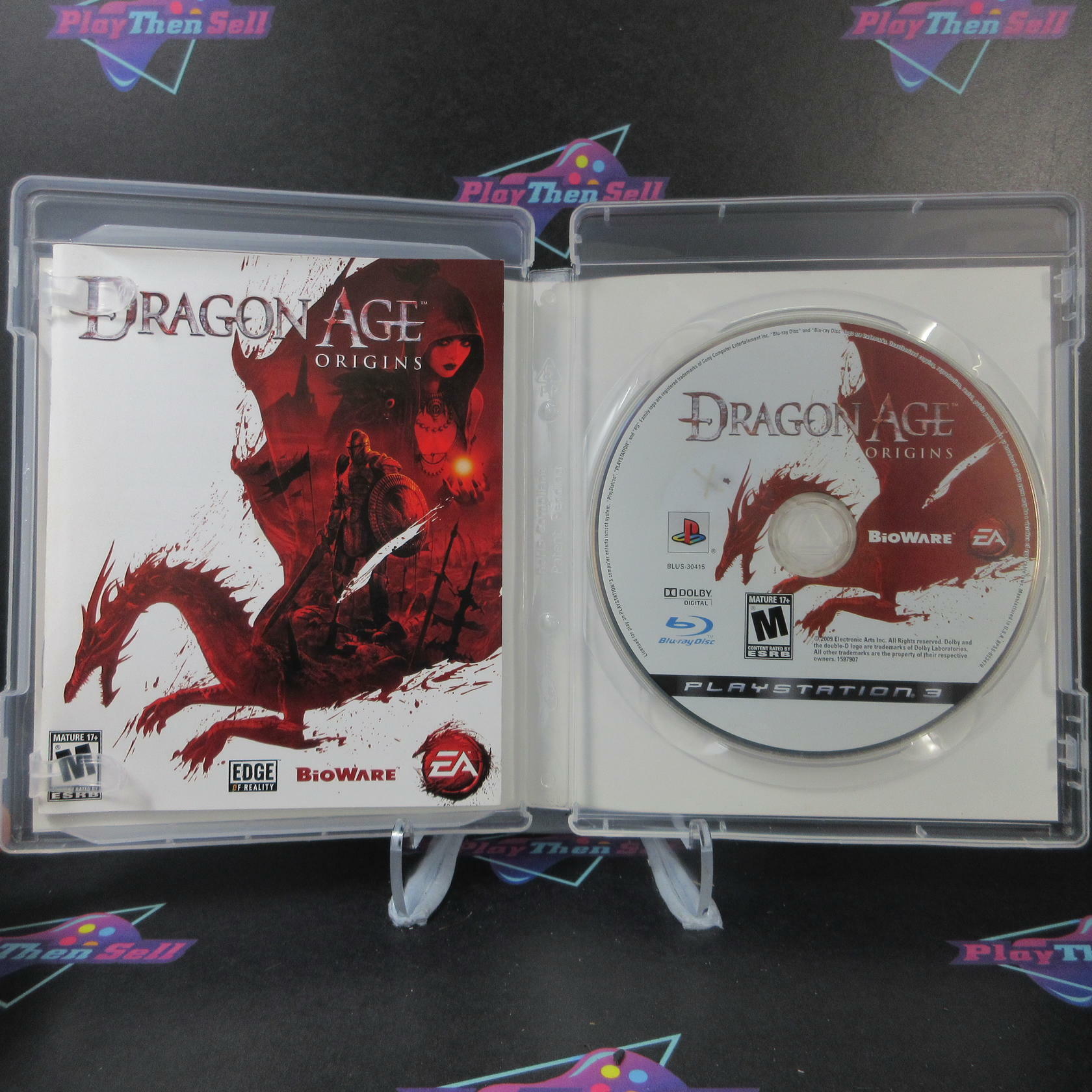 Dragon Age Origins PS3 PlayStation 3 DD Complete CIB - Very Good