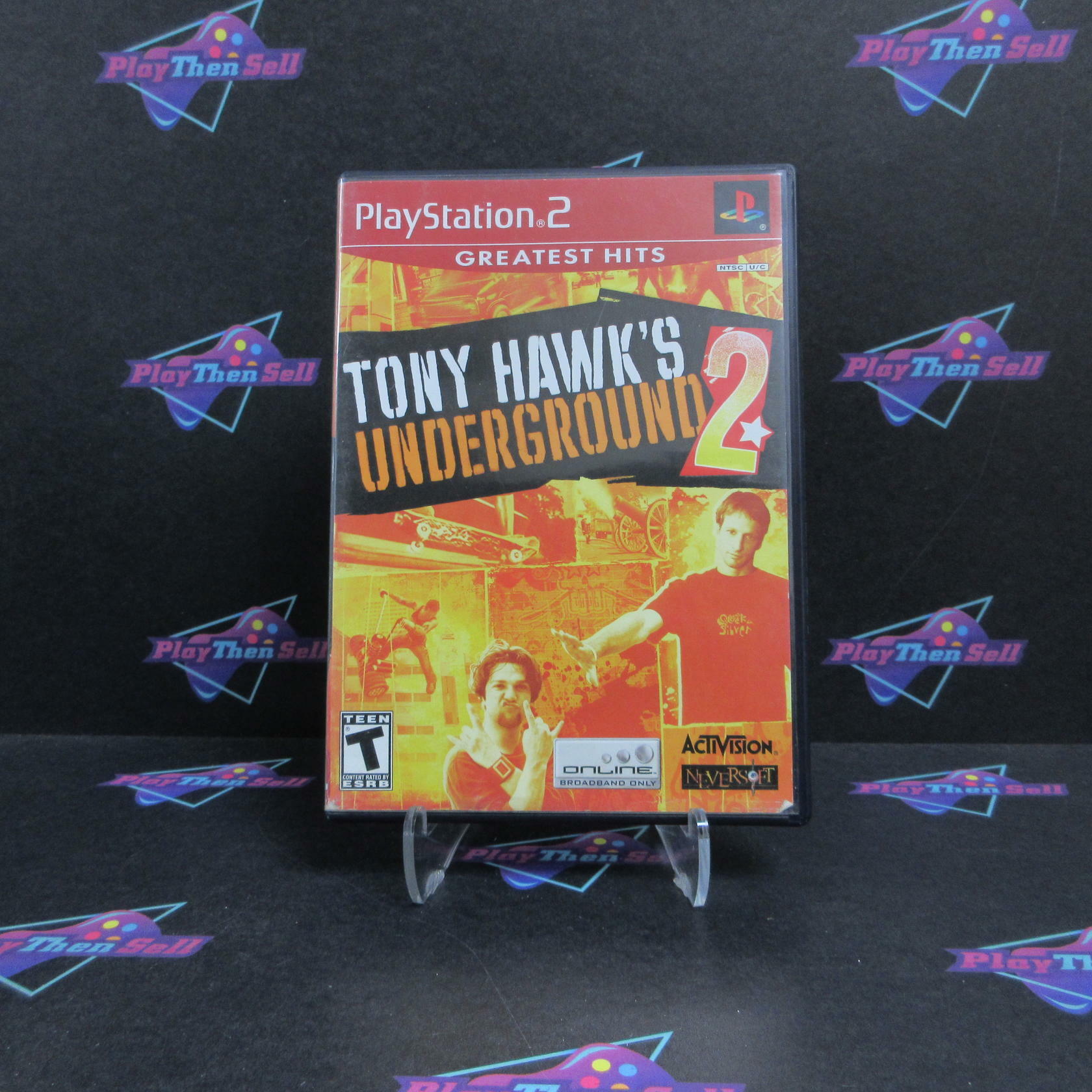 Tony Hawk's Underground 2 PS2 PlayStation 2 GH AD/MD Complete CIB - Very Good