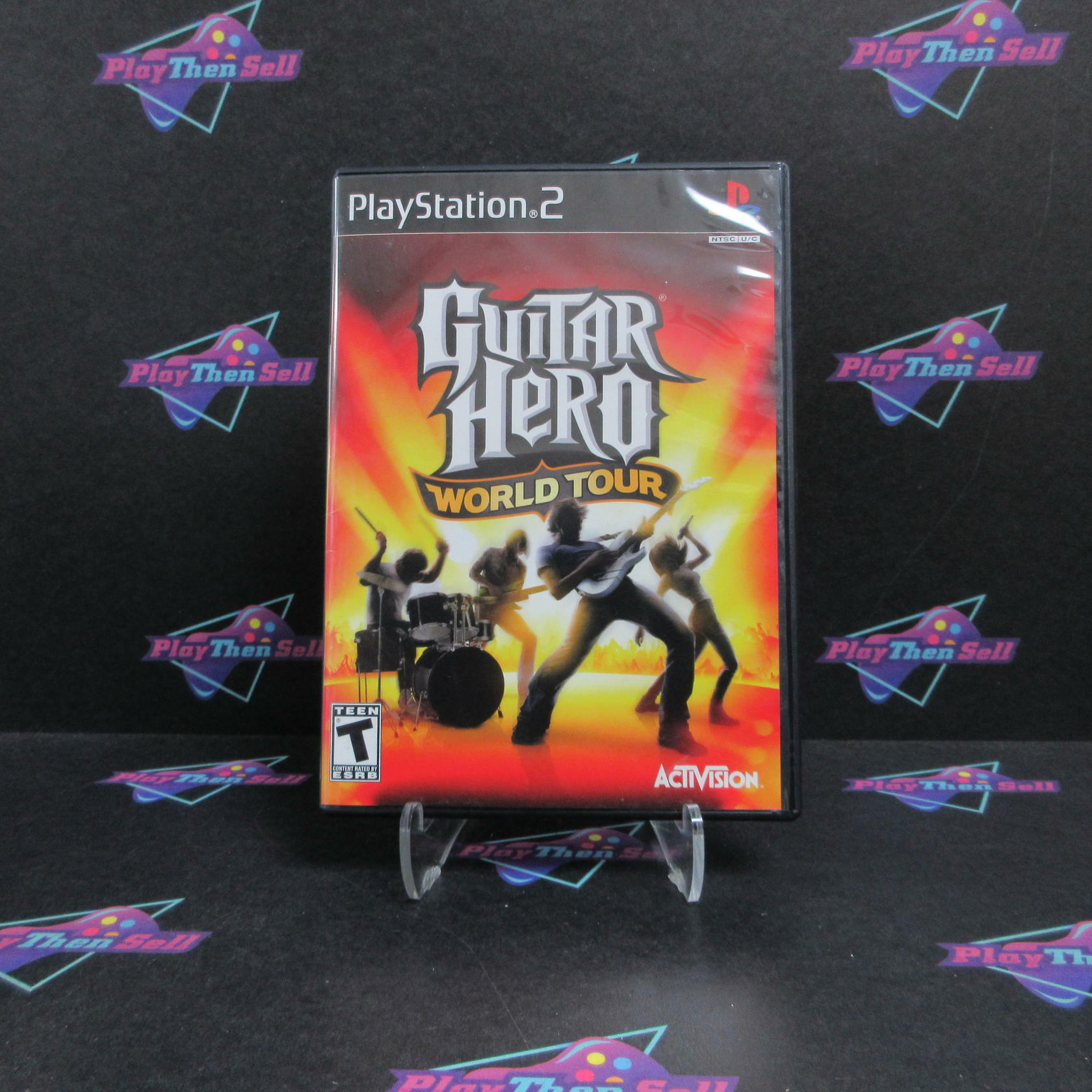 Guitar Hero World Tour PS2 PlayStation 2 MD Complete CIB - Very Good