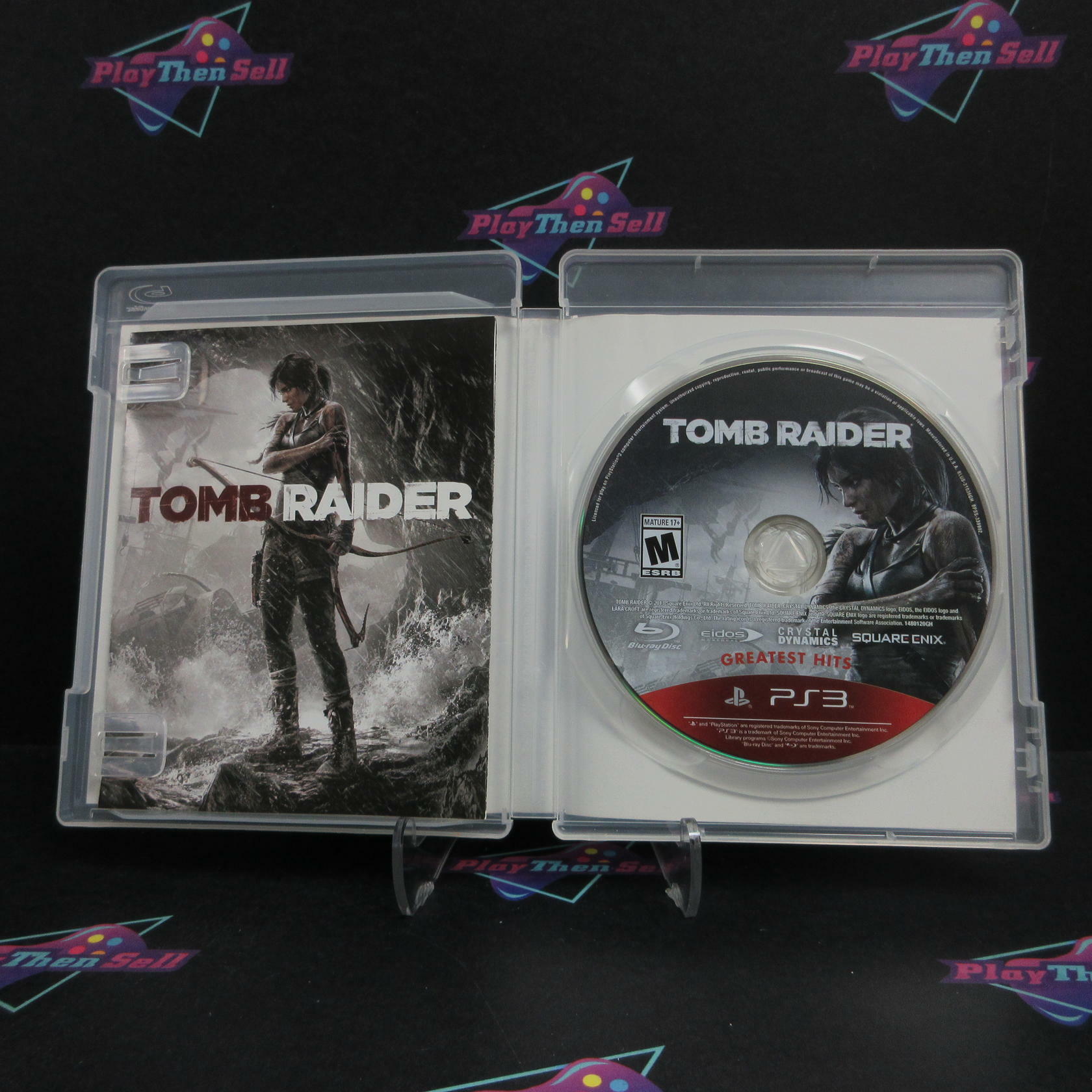 Tomb Raider PS3 PlayStation 3 GH AD Complete CIB - Very Good