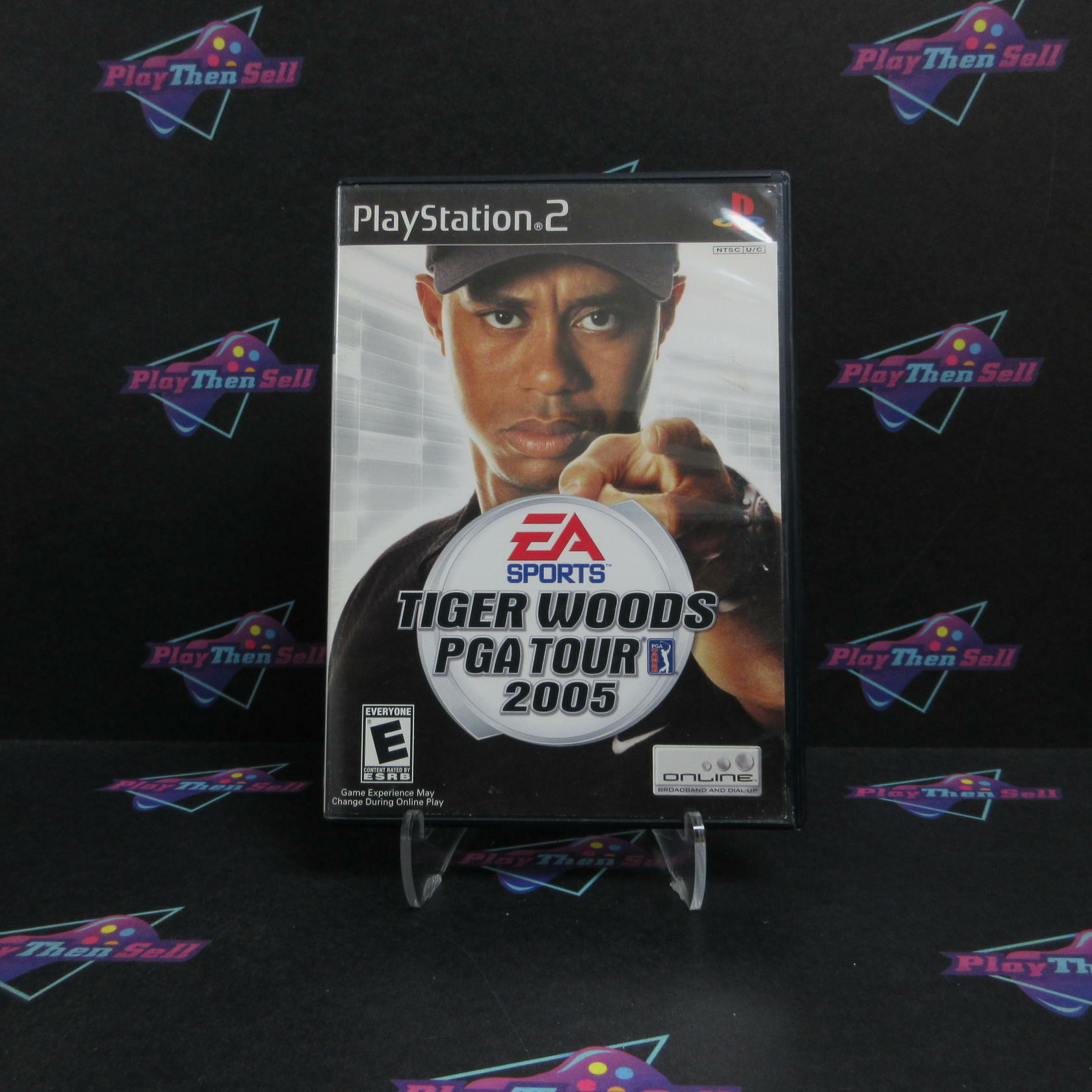 Tiger Woods PGA Tour 2005 PS2 PlayStation 2 DD Complete CIB - Very Good
