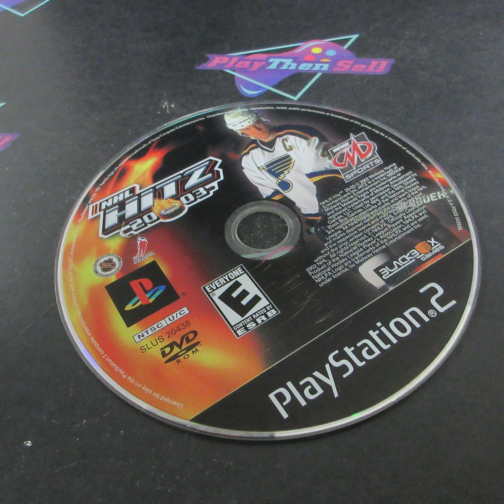 NHL Hitz 2003 PS2 PlayStation 2 AD/DD + Reg Card Complete CIB - Very Good