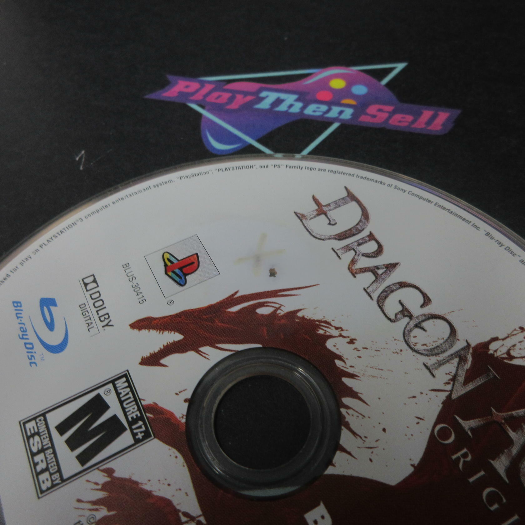 Dragon Age Origins PS3 PlayStation 3 DD Complete CIB - Very Good