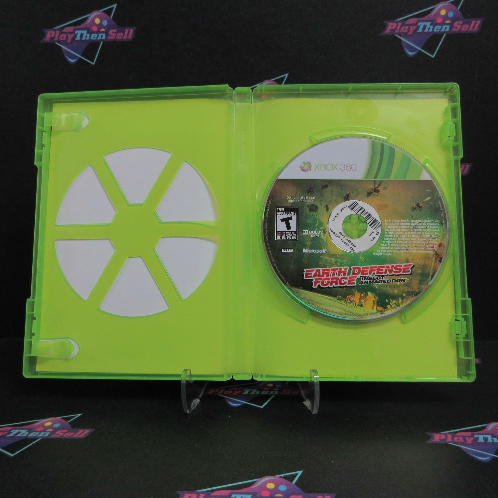 Earth Defense Force Insect Armageddon Xbox 360 DD/NM - Very Good