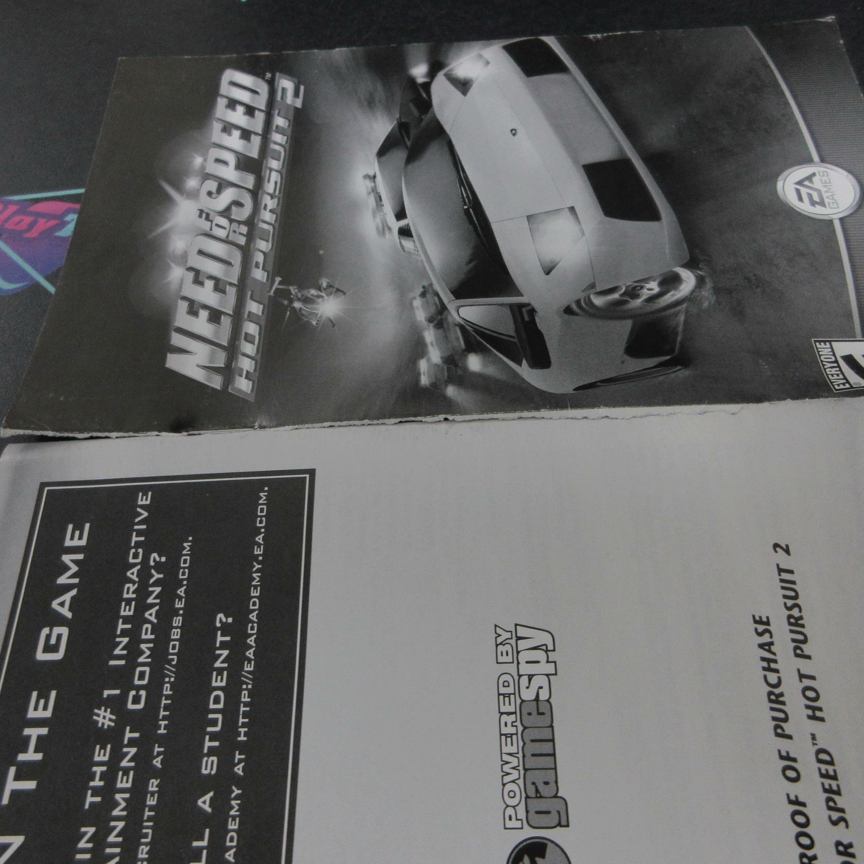Need for Speed Hot Pursuit 2 PS2 PlayStation 2 GH MD Complete CIB - Very Good