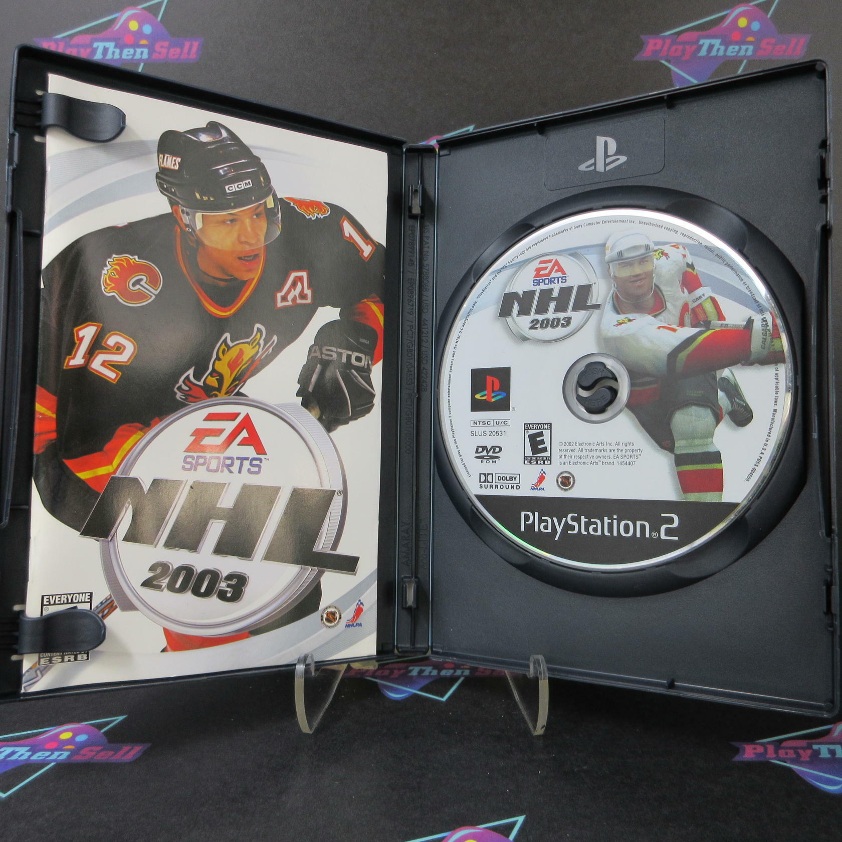 NHL 2003 PS2 PlayStation 2 AD Complete CIB - Very Good