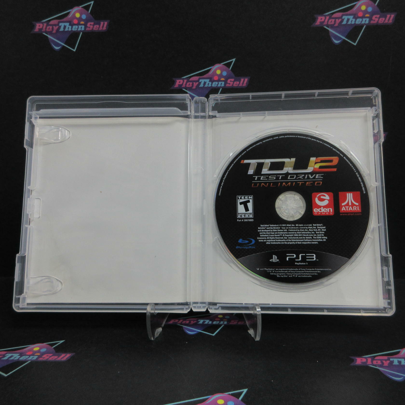 Test Drive Unlimited 2 PS3 PlayStation 3 AD/NM - Very Good