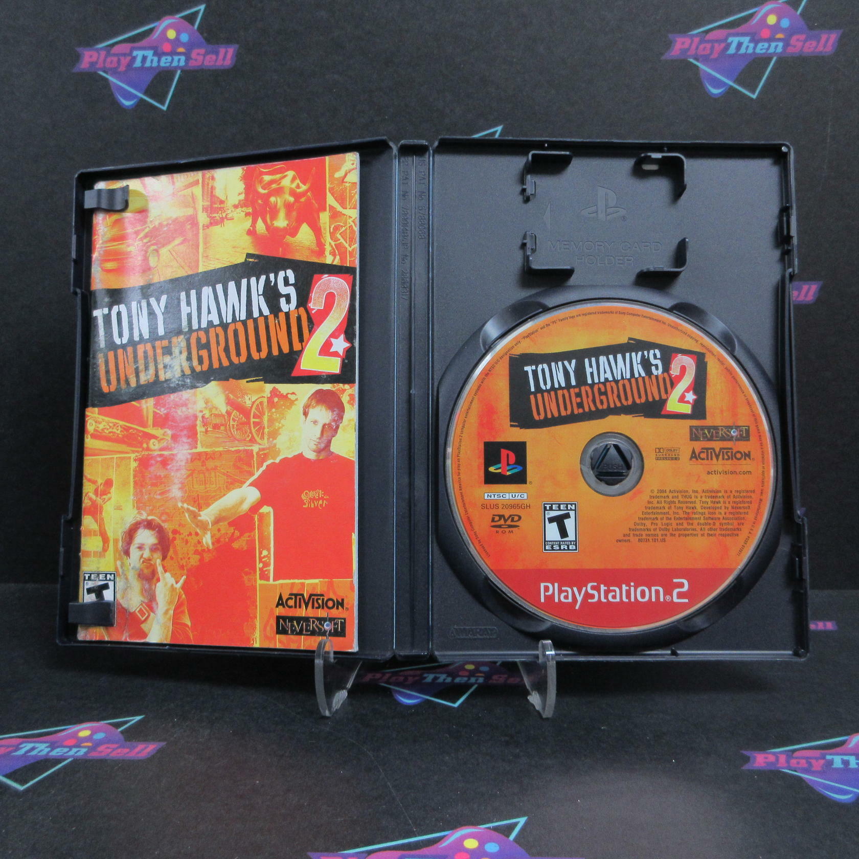 Tony Hawk's Underground 2 PS2 PlayStation 2 GH AD/MD Complete CIB - Very Good