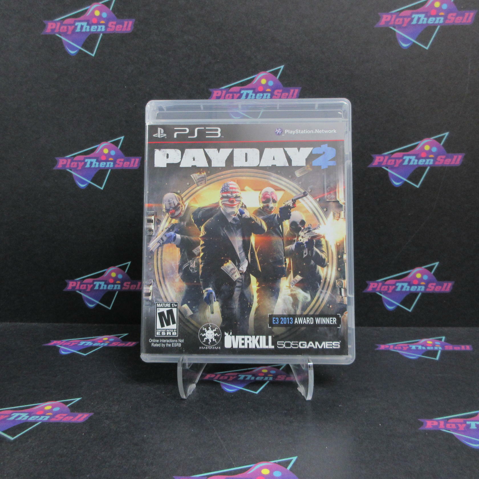 Payday 2 PS3 PlayStation 3 Complete - Very Good