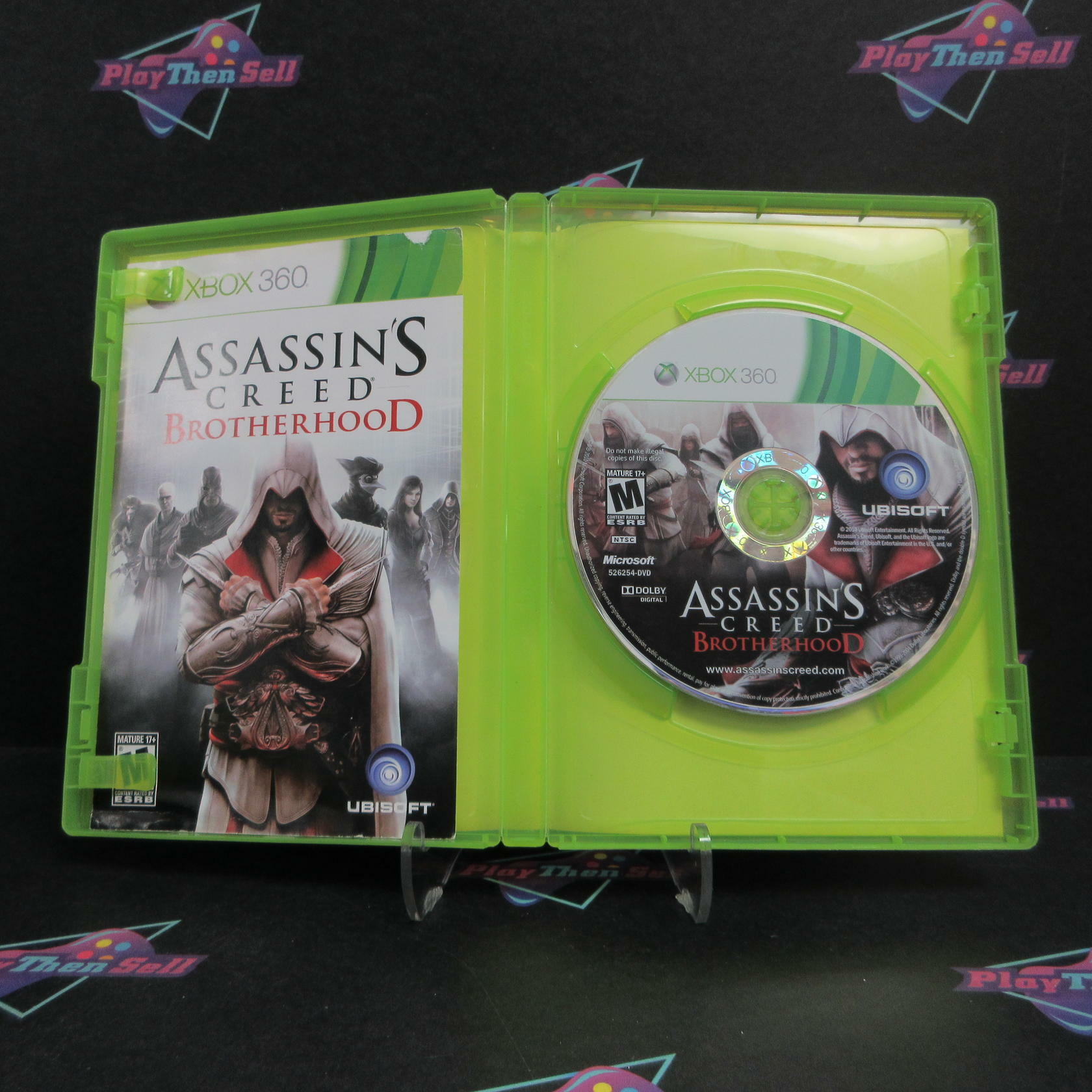 Assassin's Creed Brotherhood Xbox 360 MD Complete CIB - Very Good