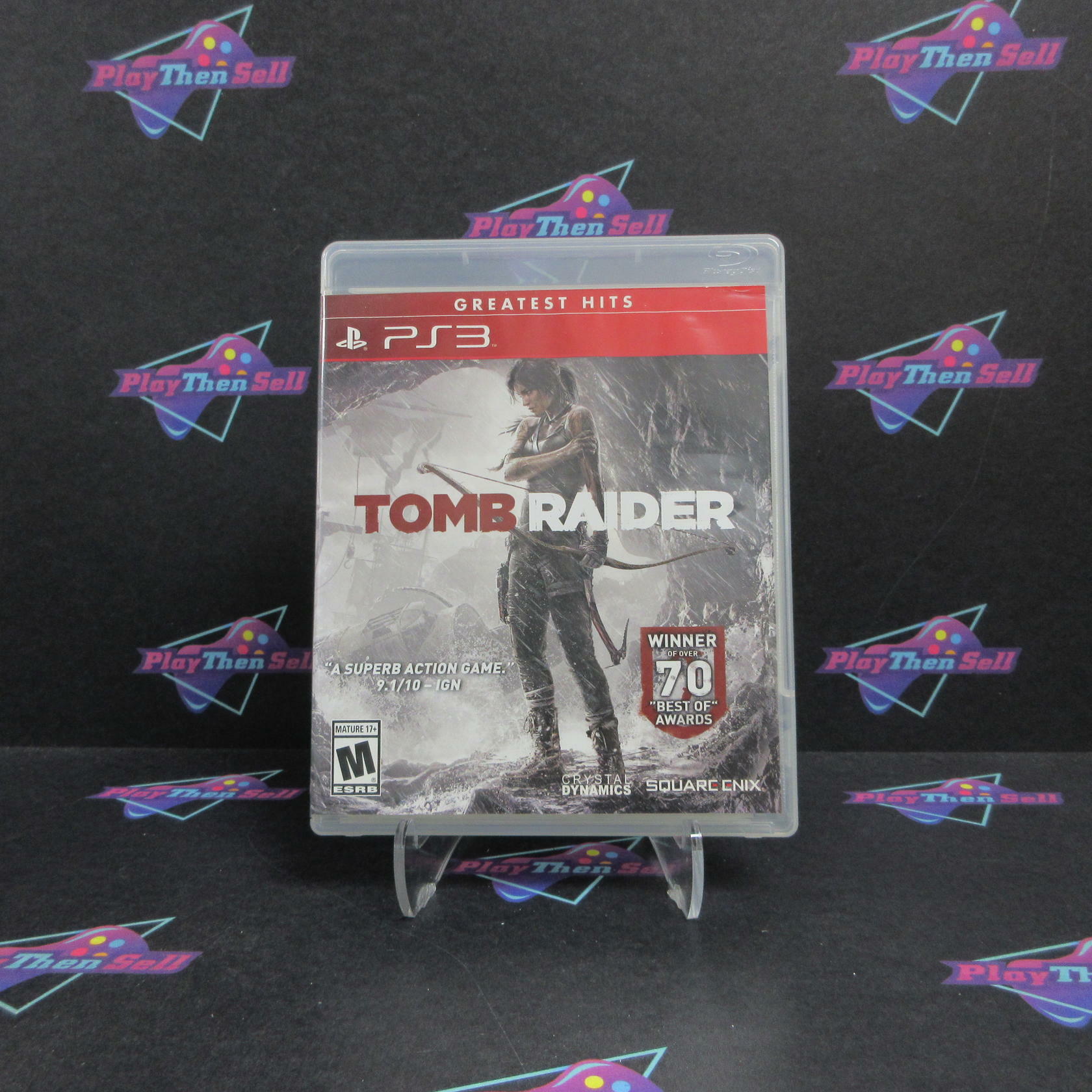 Tomb Raider PS3 PlayStation 3 GH AD Complete CIB - Very Good
