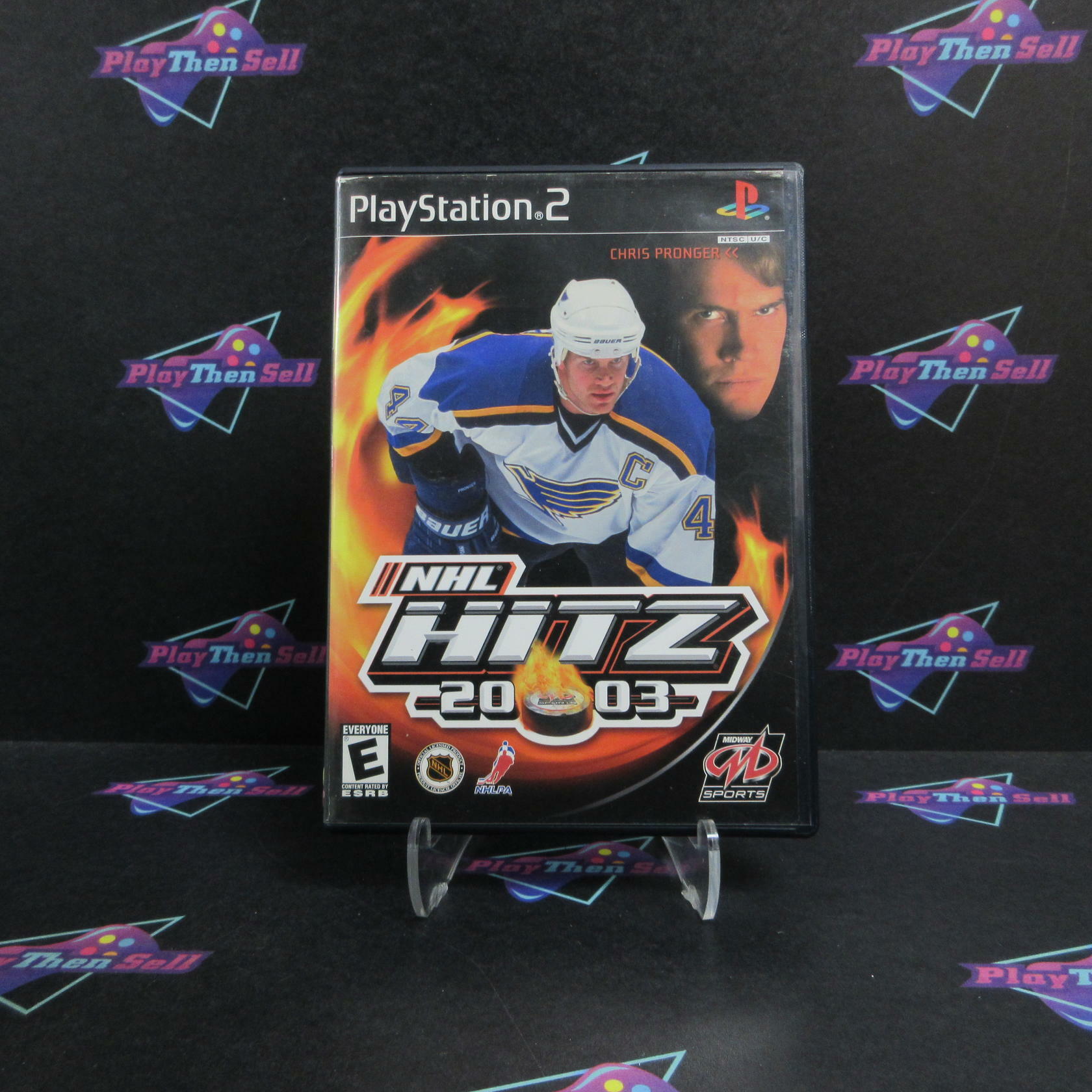 NHL Hitz 2003 PS2 PlayStation 2 AD/DD + Reg Card Complete CIB - Very Good