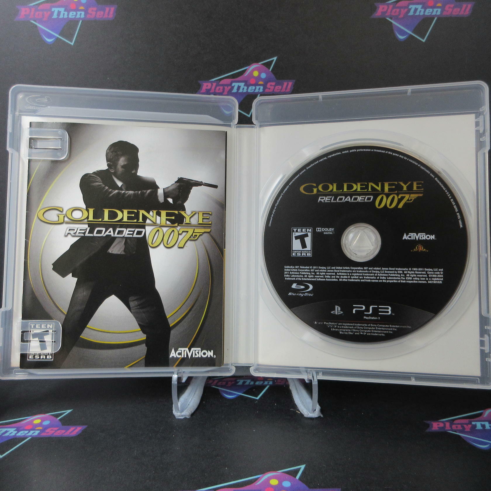 GoldenEye 007 Reloaded PS3 PlayStation 3 AD Complete CIB - Very Good