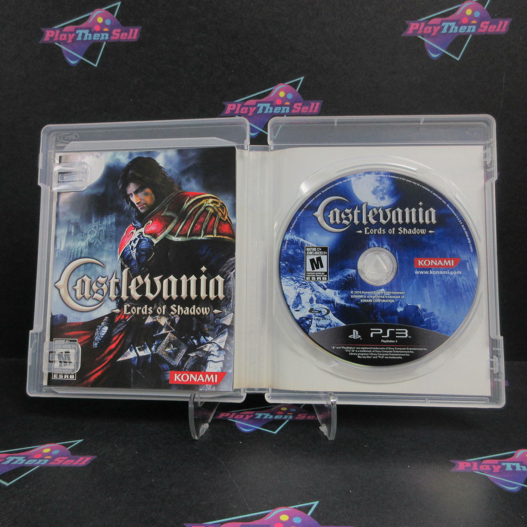 Castlevania Lords of Shadow PS3 PlayStation 3 AD Complete CIB - Very Good