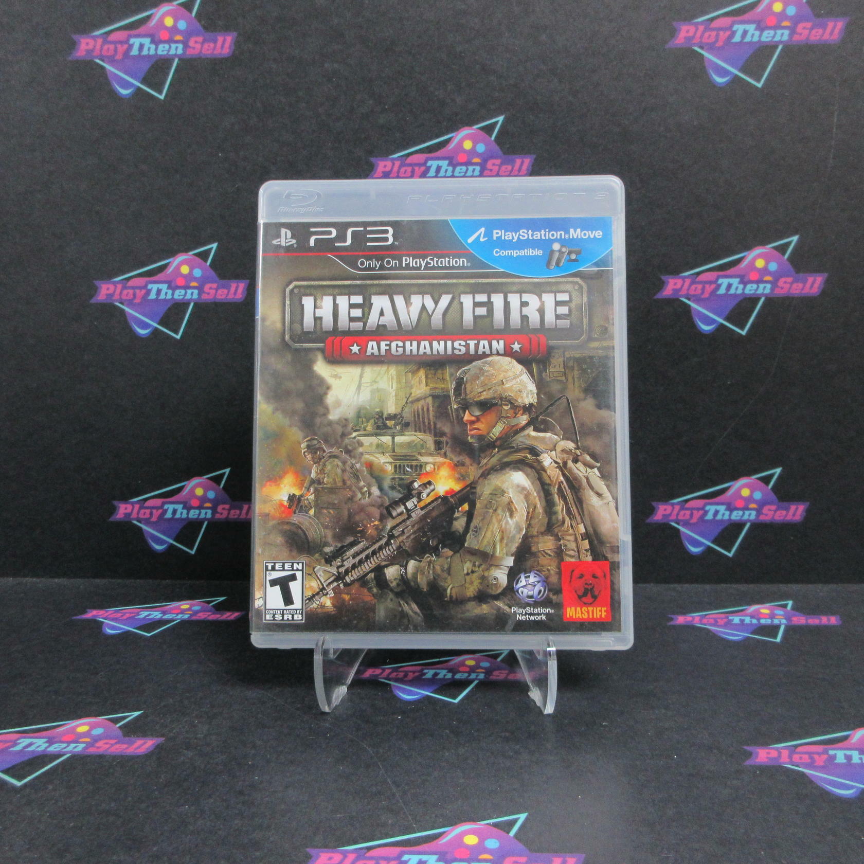 Heavy Fire Afghanistan PS3 PlayStation 3 DD/NM - Very Good