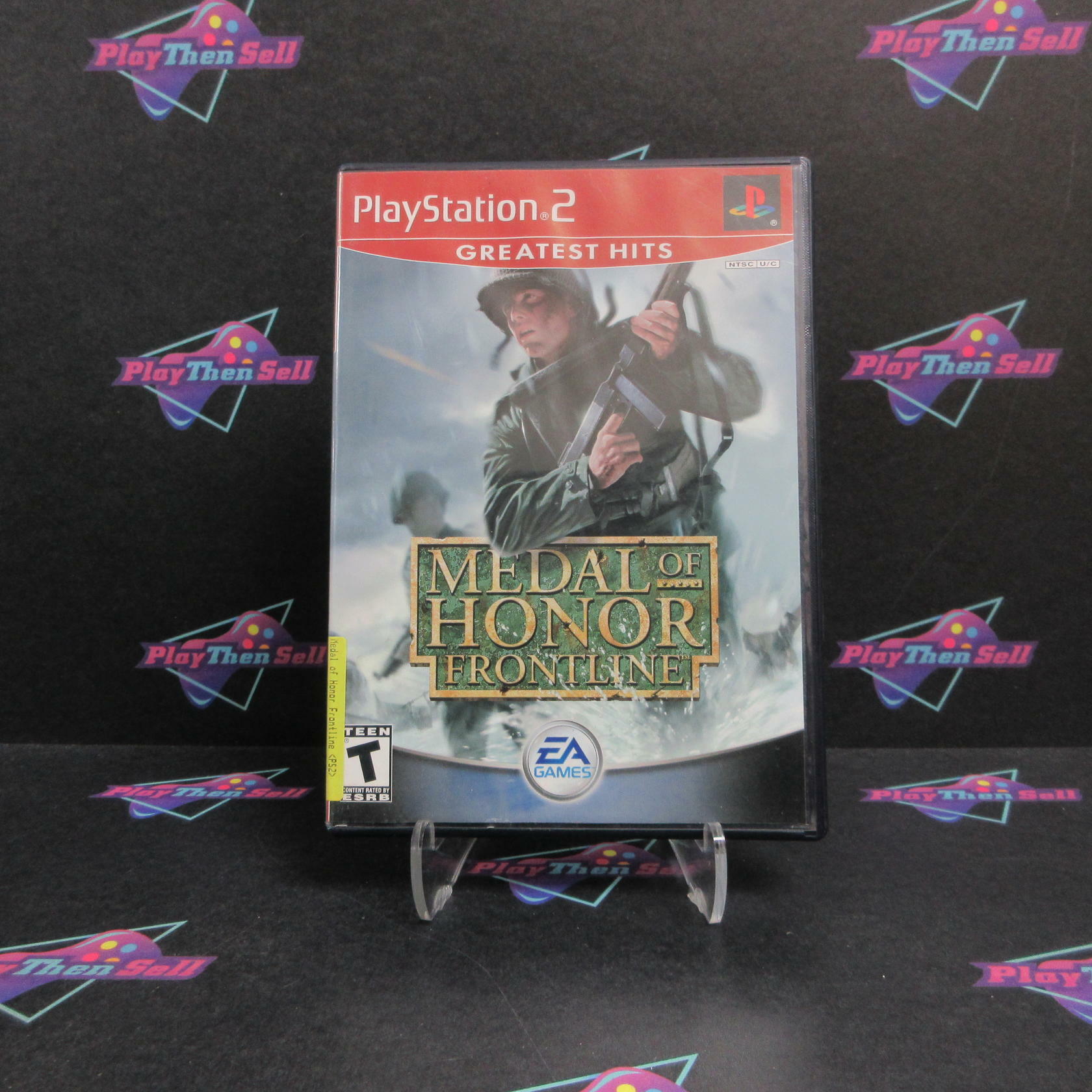 Medal of Honor Frontline PS2 PlayStation 2 GH AD/MD Complete - Very Good