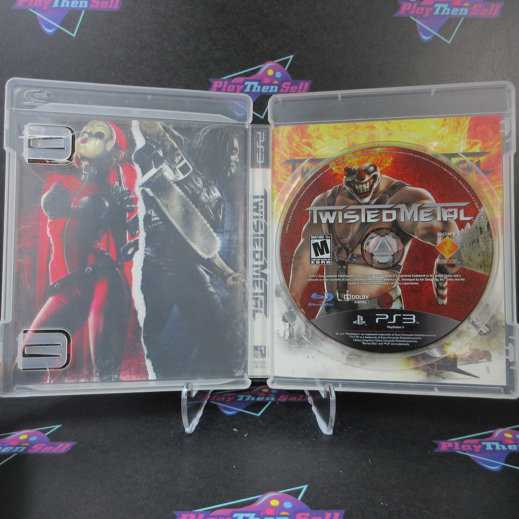 Twisted Metal Limited Edition PS3 PlayStation 3 AD/NM - Very Good