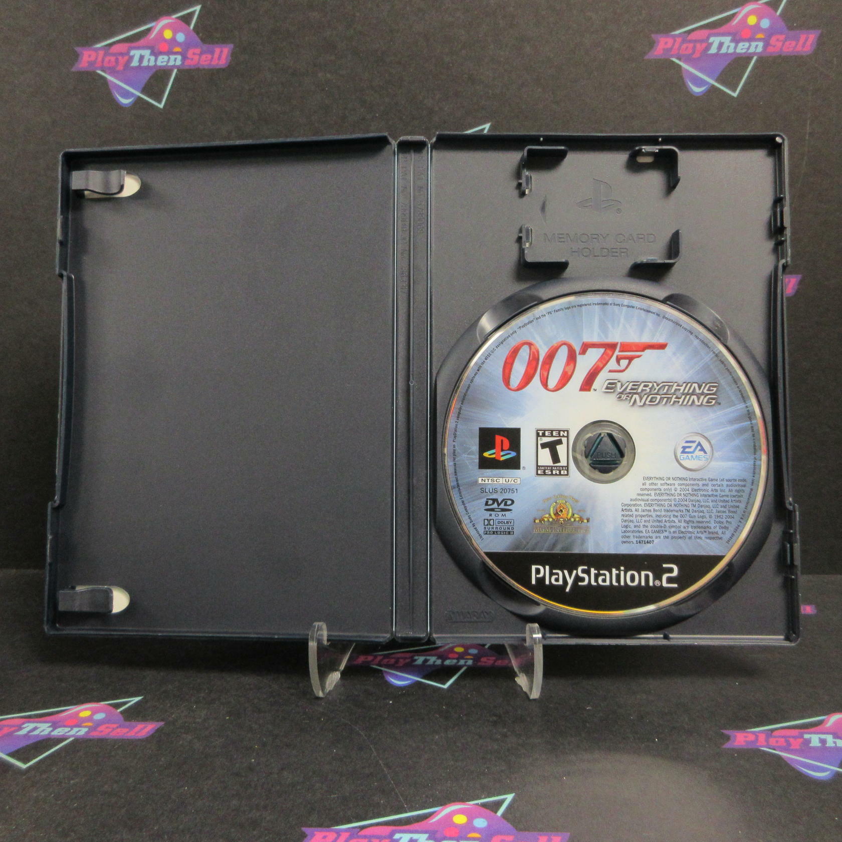 James Bond 007 Everything or Nothing PS2 PlayStation 2 AD/NM - Very Good