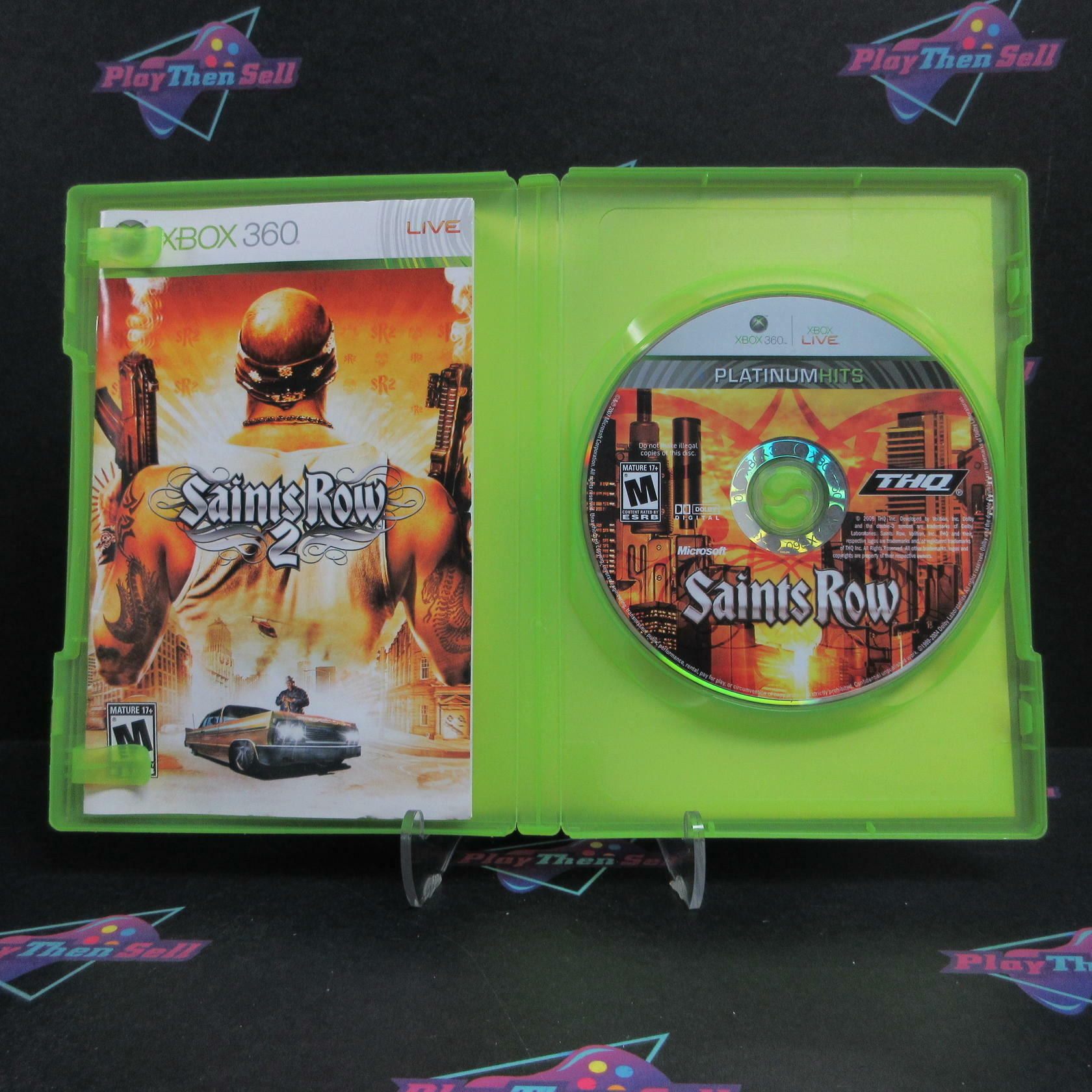 Saints Row 2 Xbox 360 PH Disc AD Complete CIB - Very Good