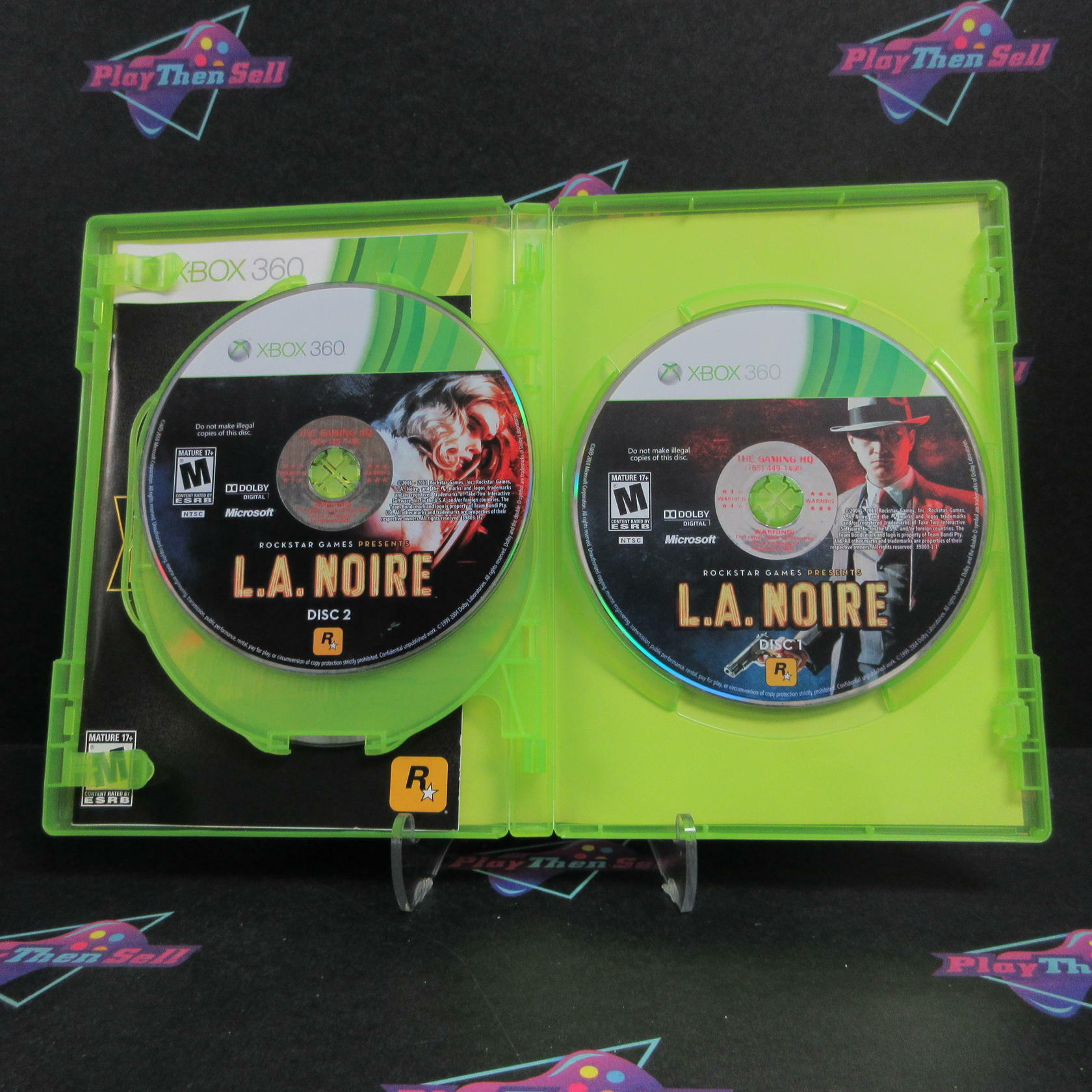 L.A. Noire Xbox 360 DD Complete CIB - Very Good