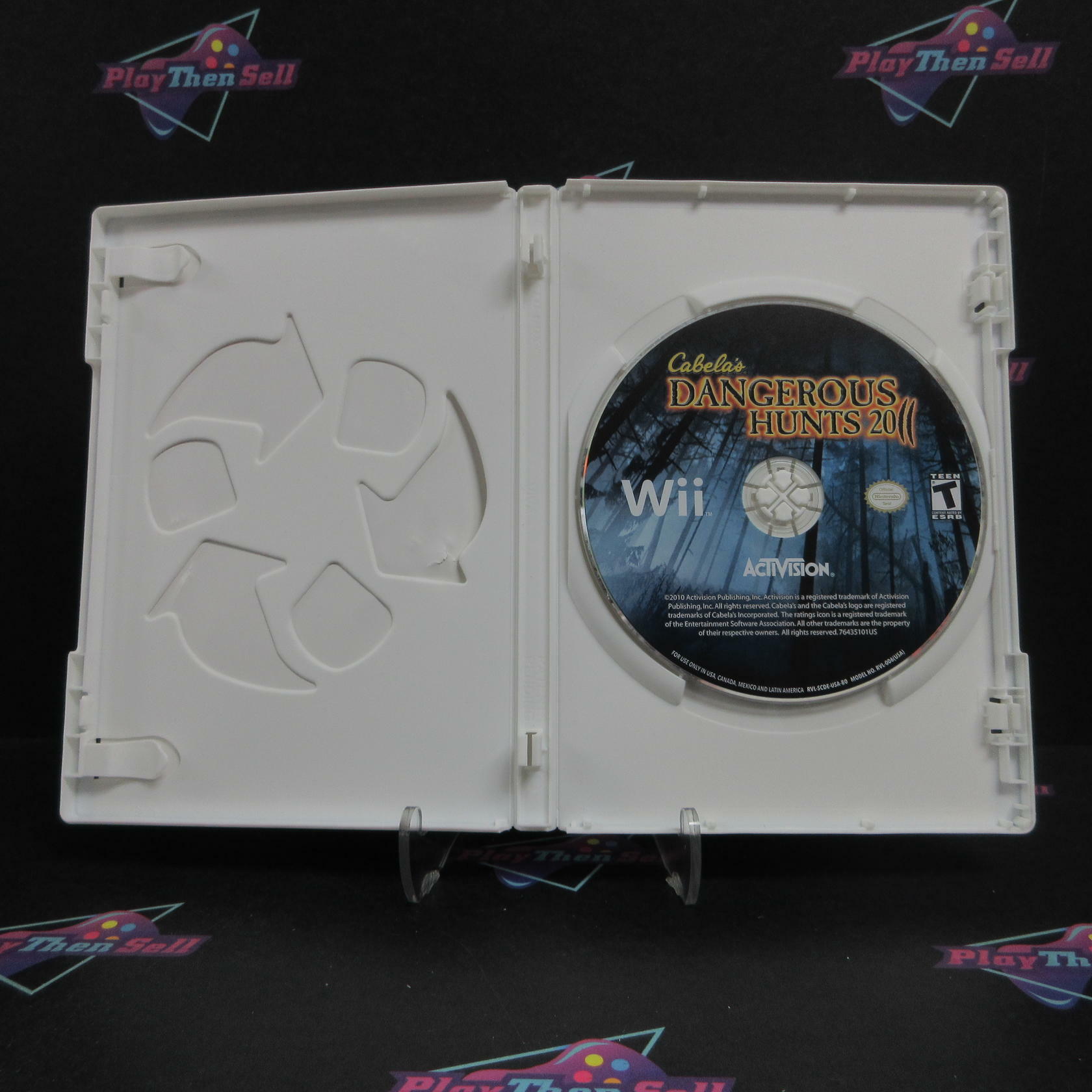 Cabela's Dangerous Hunts 2011 Nintendo Wii AD/NM - Very Good