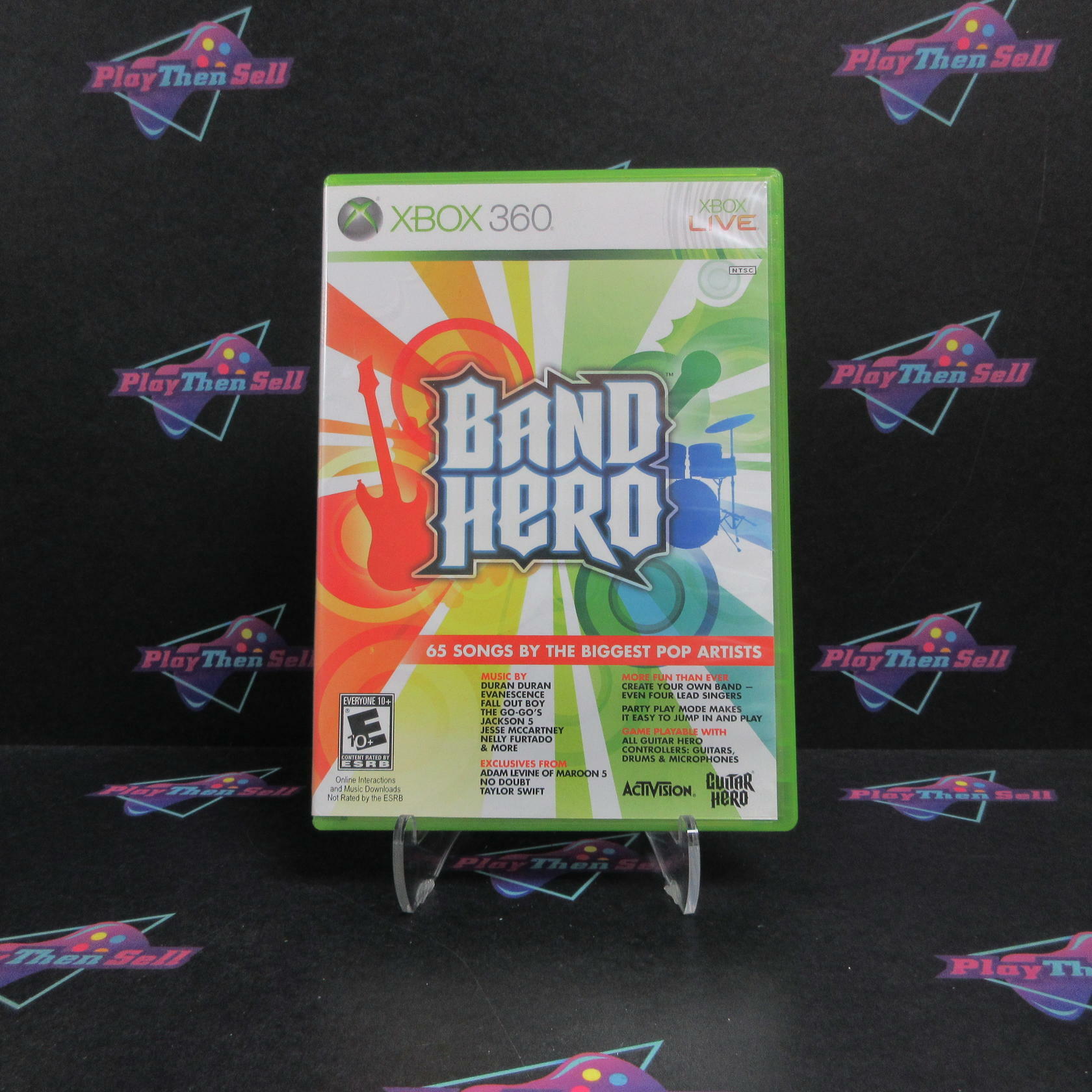 Band Hero Xbox 360 DD Complete CIB - Very Good