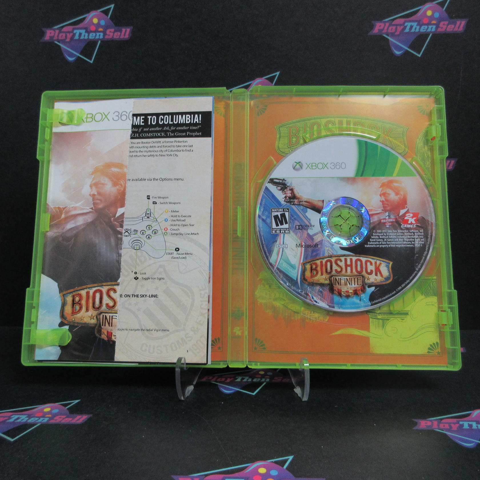 BioShock Infinite Xbox 360 MD Complete CIB - Very Good