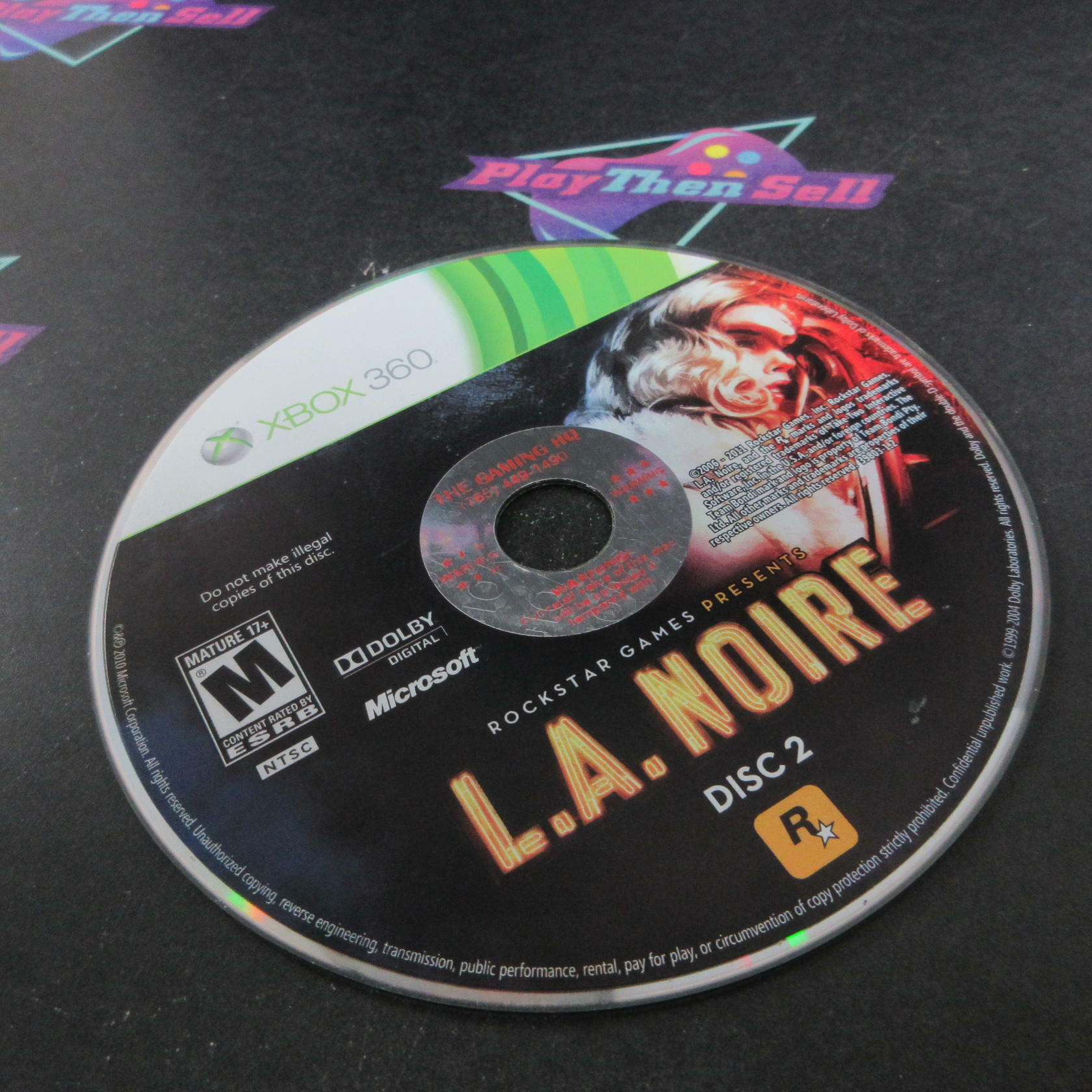 L.A. Noire Xbox 360 DD Complete CIB - Very Good