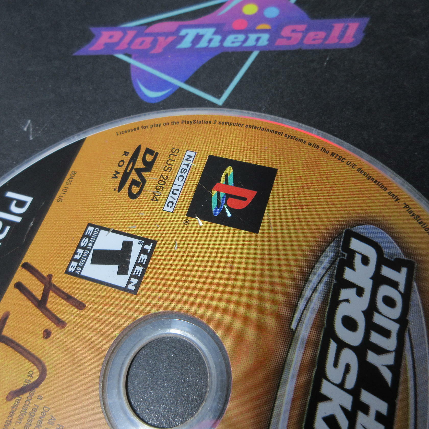 Tony Hawk's Pro Skater 4 PS2 PlayStation 2 AD/DD + Reg Card Complete CIB - Very Good