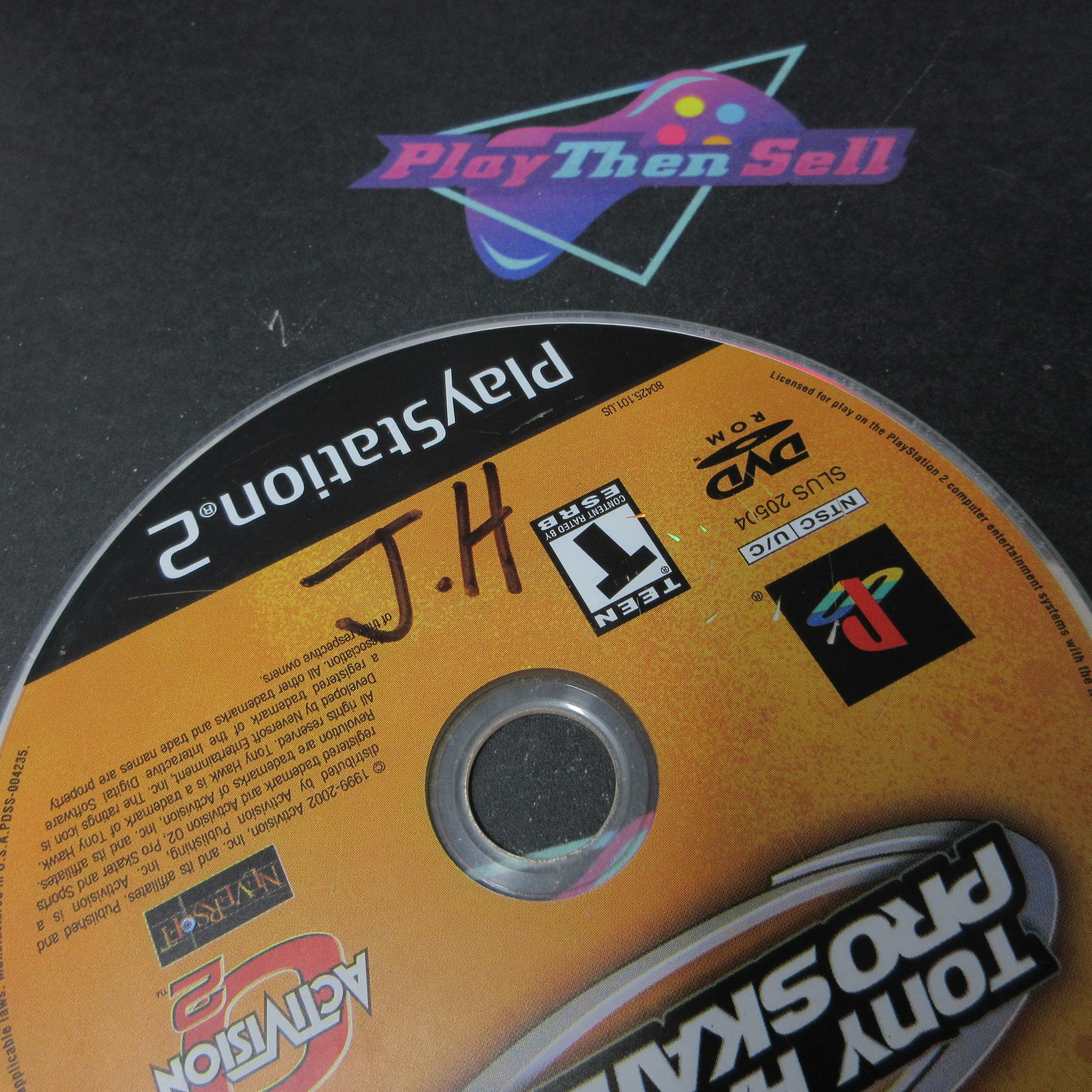 Tony Hawk's Pro Skater 4 PS2 PlayStation 2 AD/DD + Reg Card Complete CIB - Very Good