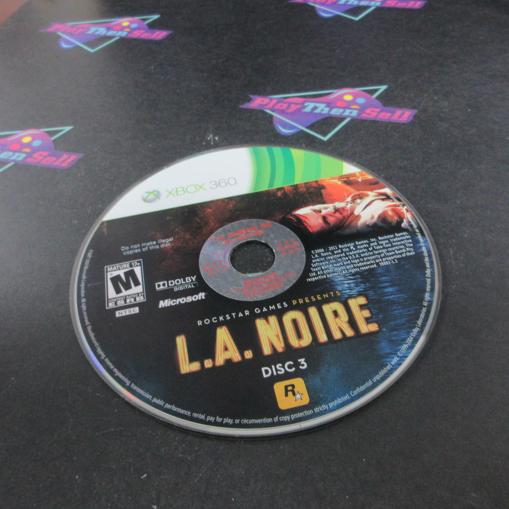 L.A. Noire Xbox 360 DD Complete CIB - Very Good