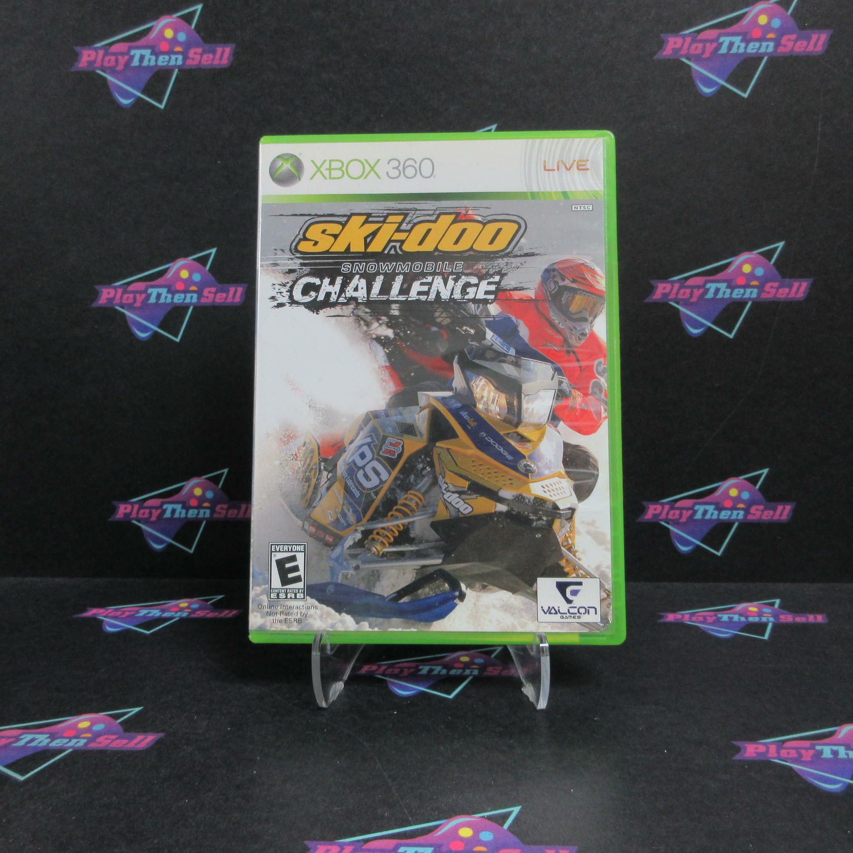 Ski Doo Snowmobile Challenge Xbox 360 MD Complete CIB - Very Good